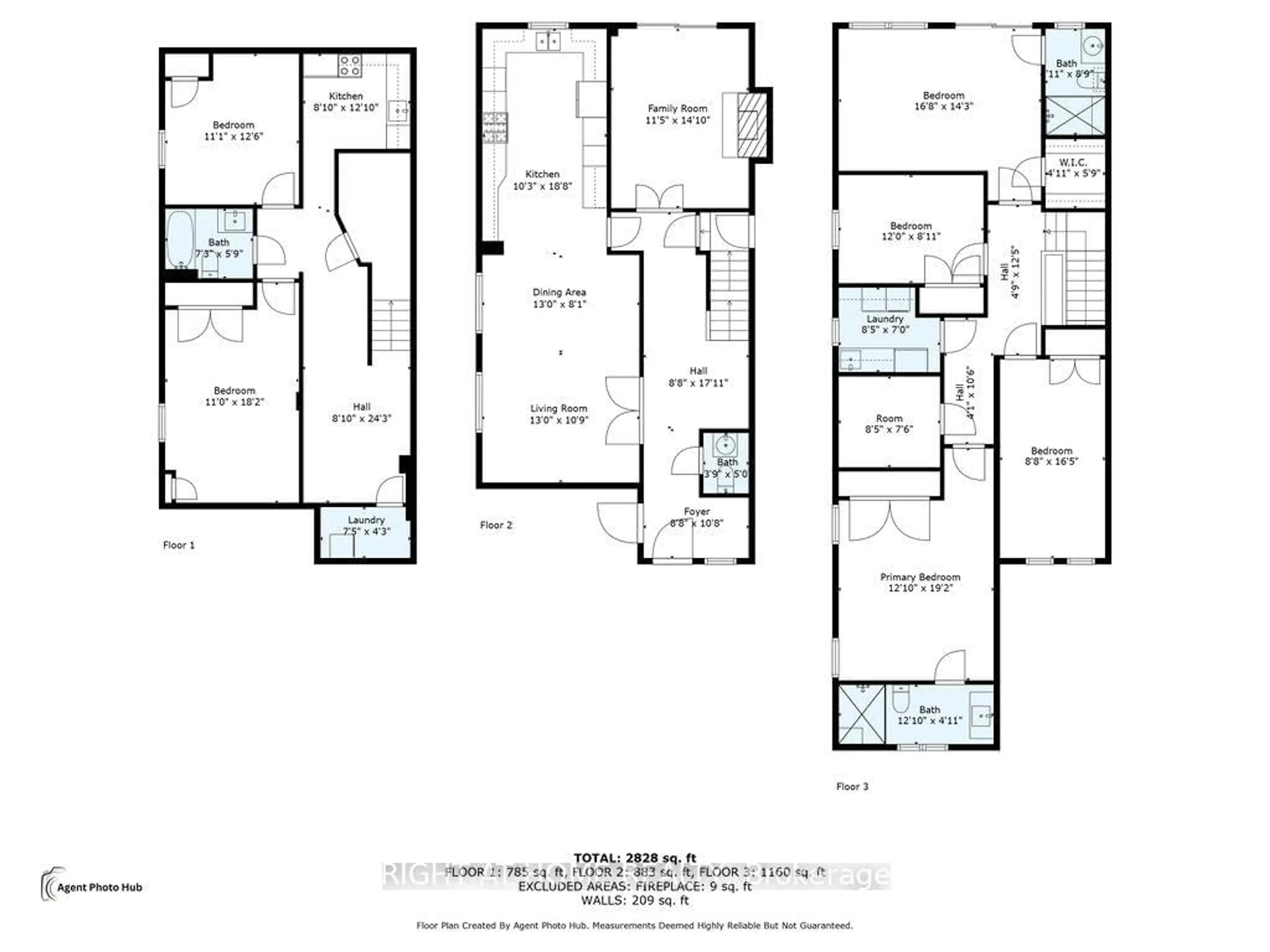 Floor plan for 100 Greenbelt Cres, Richmond Hill Ontario L4C 5R8