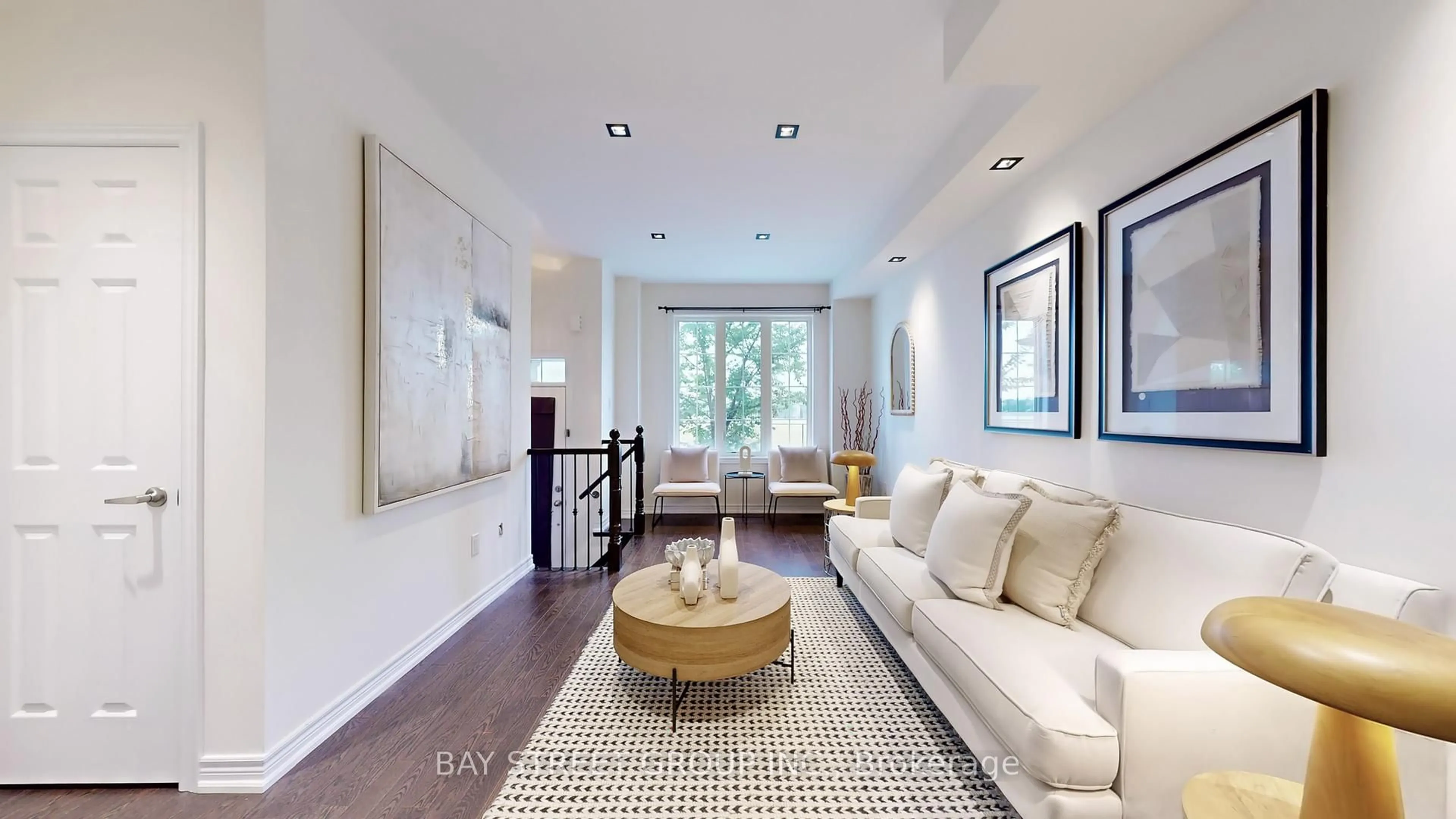Living room with furniture, unknown for 46 Harvest Field Rd, Markham Ontario L6B 1N4