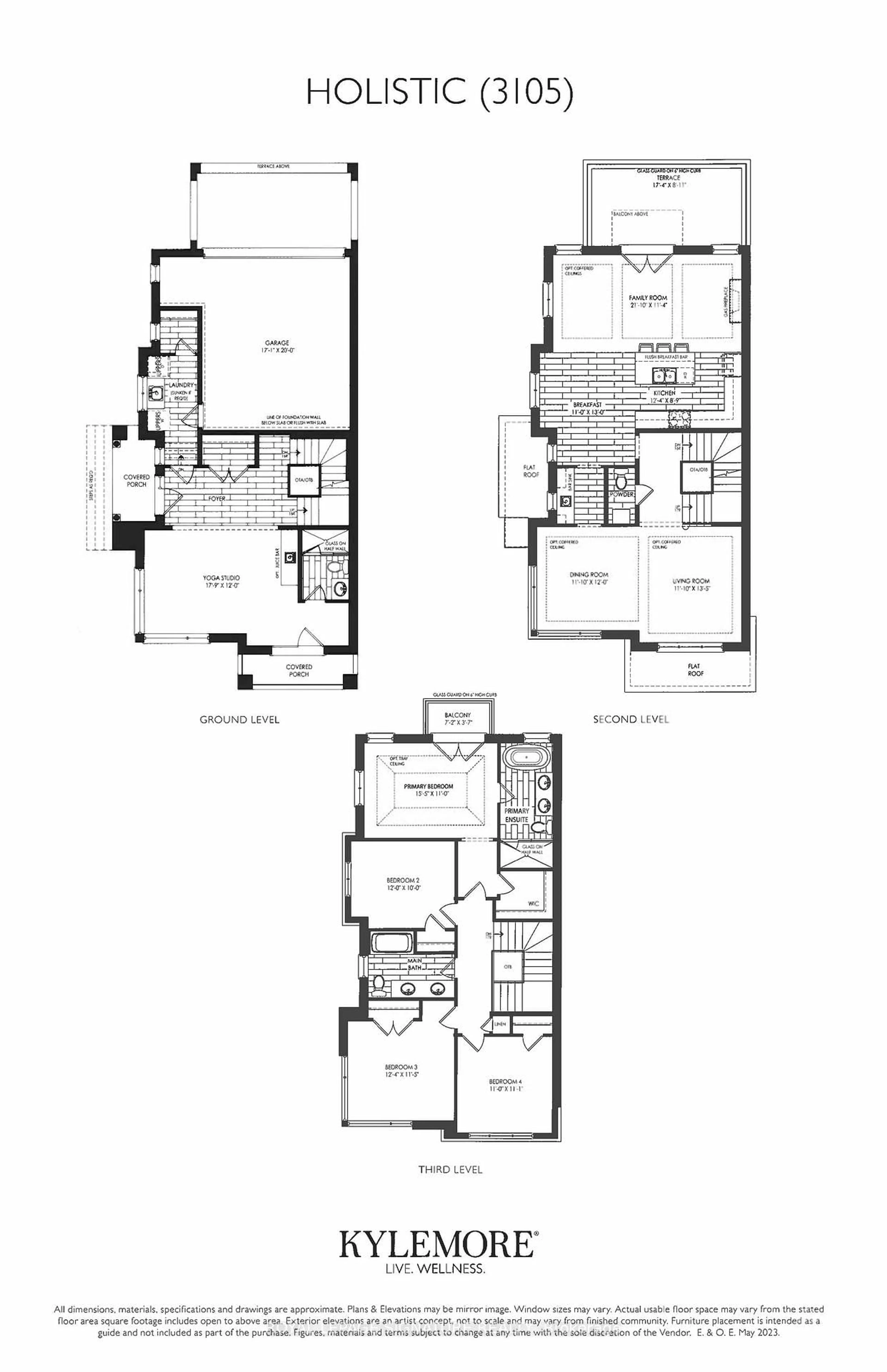 Floor plan for 56 Balance Cres, Markham Ontario L6C 3R4