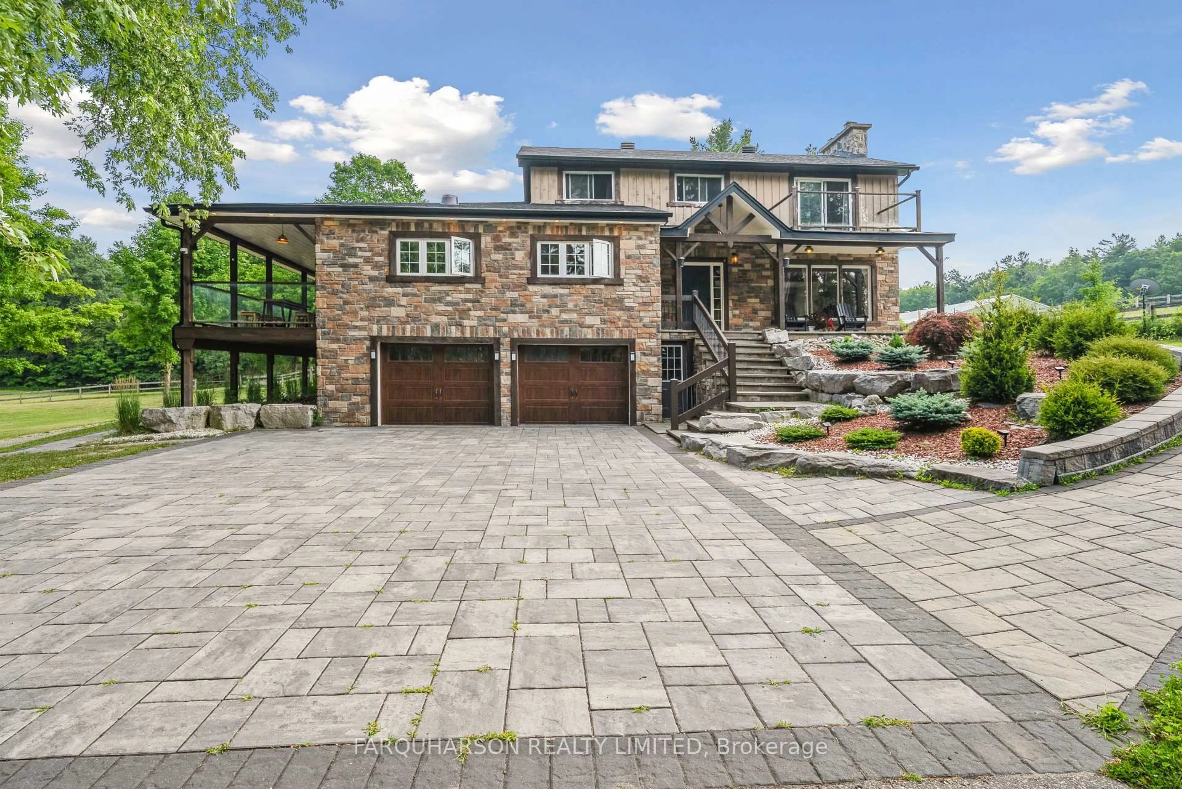 Home with brick exterior material, street for 729 Reid Rd, Uxbridge Ontario L9P 1R4