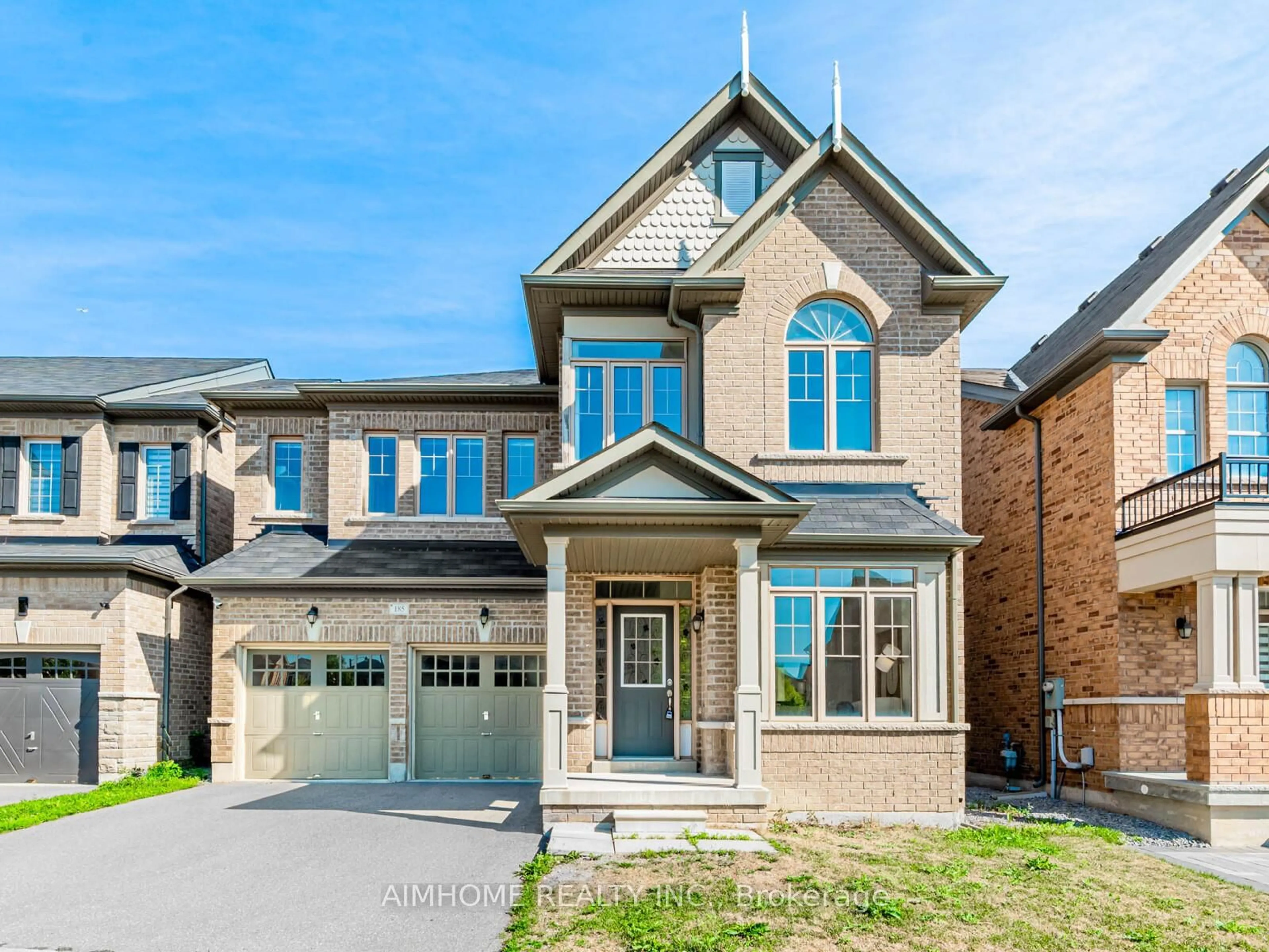 Home with brick exterior material, street for 185 William Bartlett Dr, Markham Ontario L6C 0R5