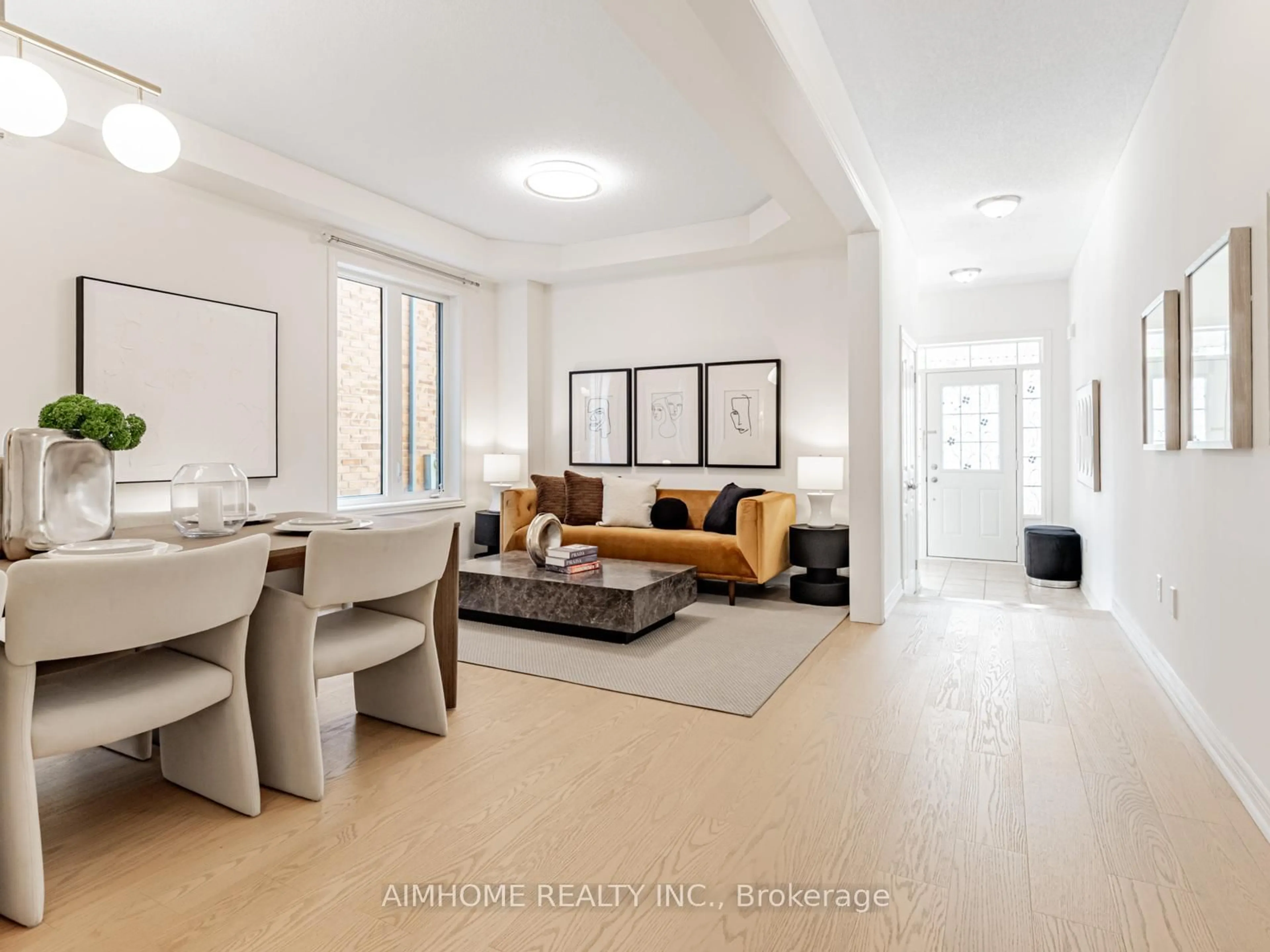 Living room with furniture, unknown for 185 William Bartlett Dr, Markham Ontario L6C 0R5