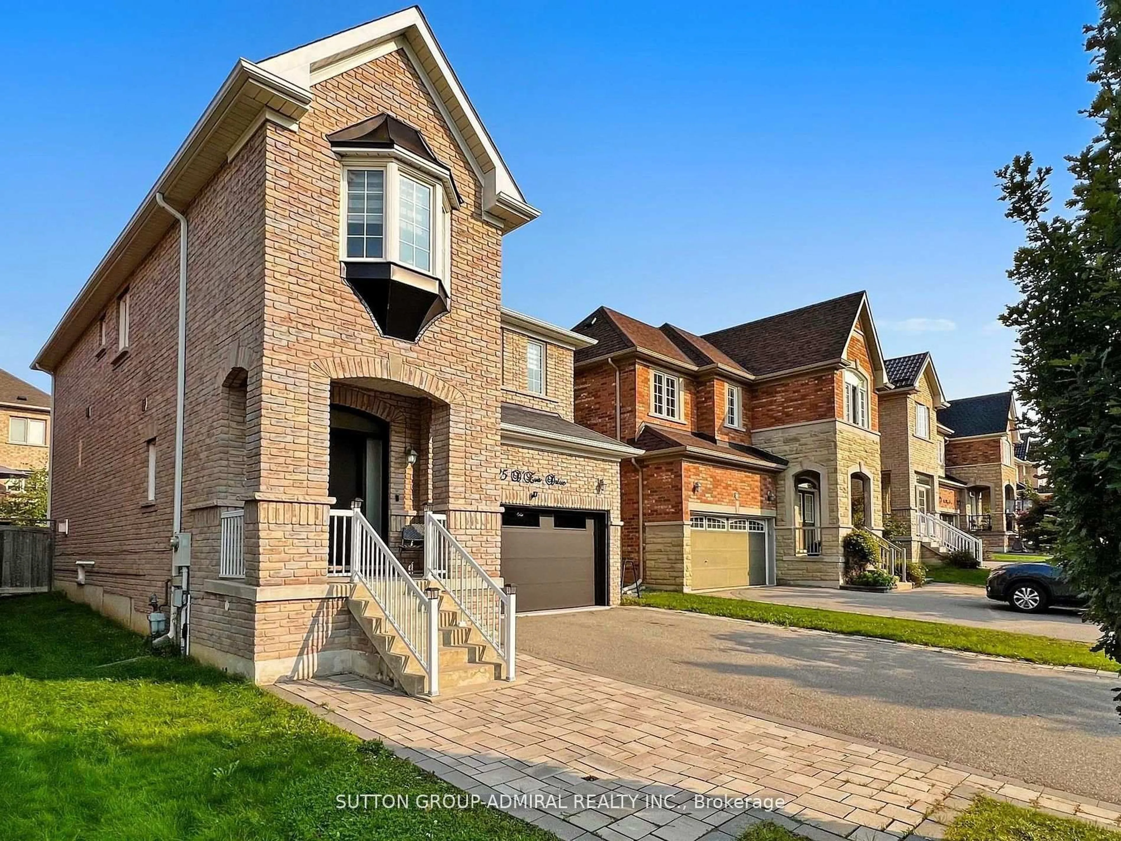 Home with brick exterior material, street for 25 D'eva Dr, Vaughan Ontario L4J 0E7