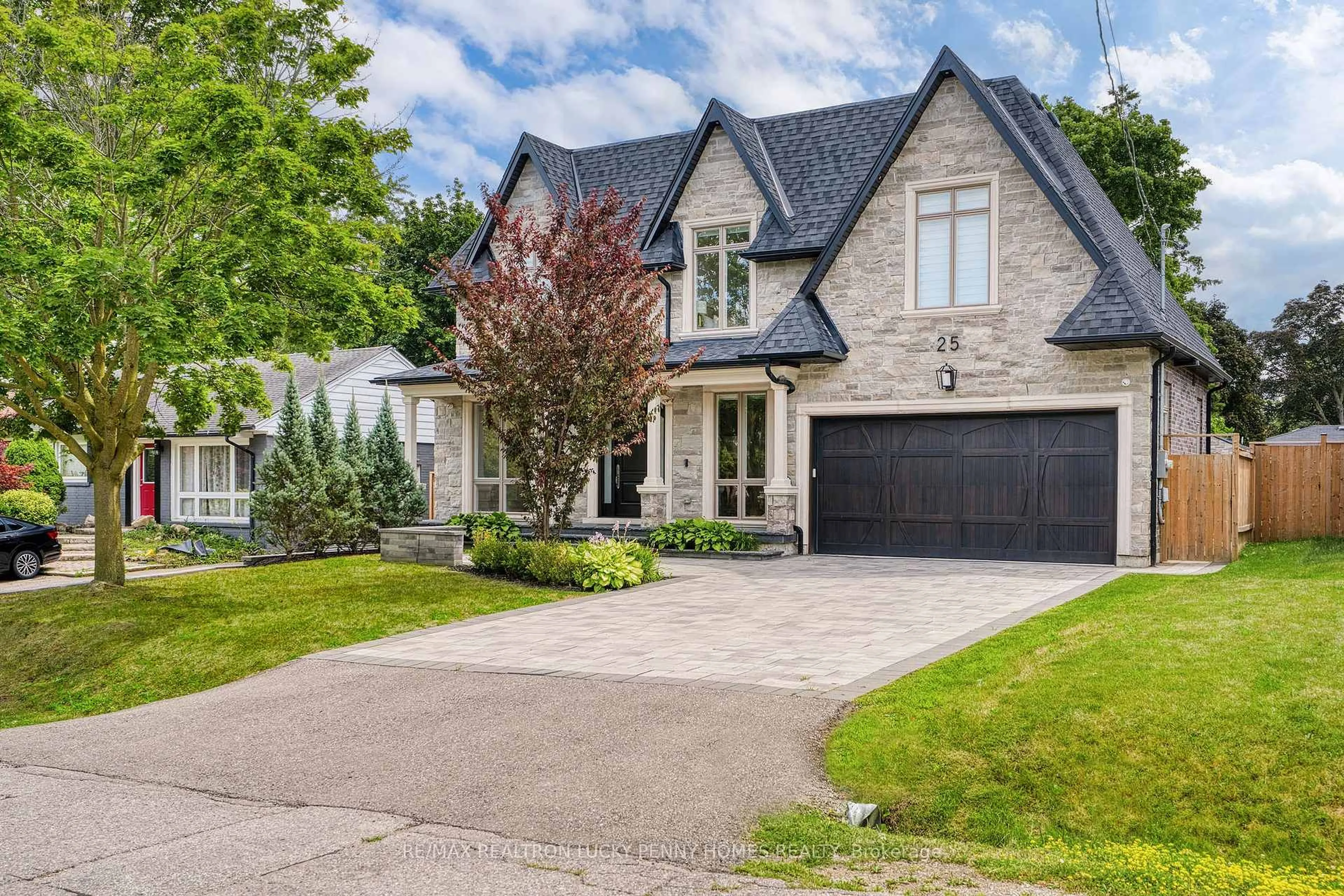 Home with brick exterior material, street for 25 Talisman Cres, Markham Ontario L3P 2C8