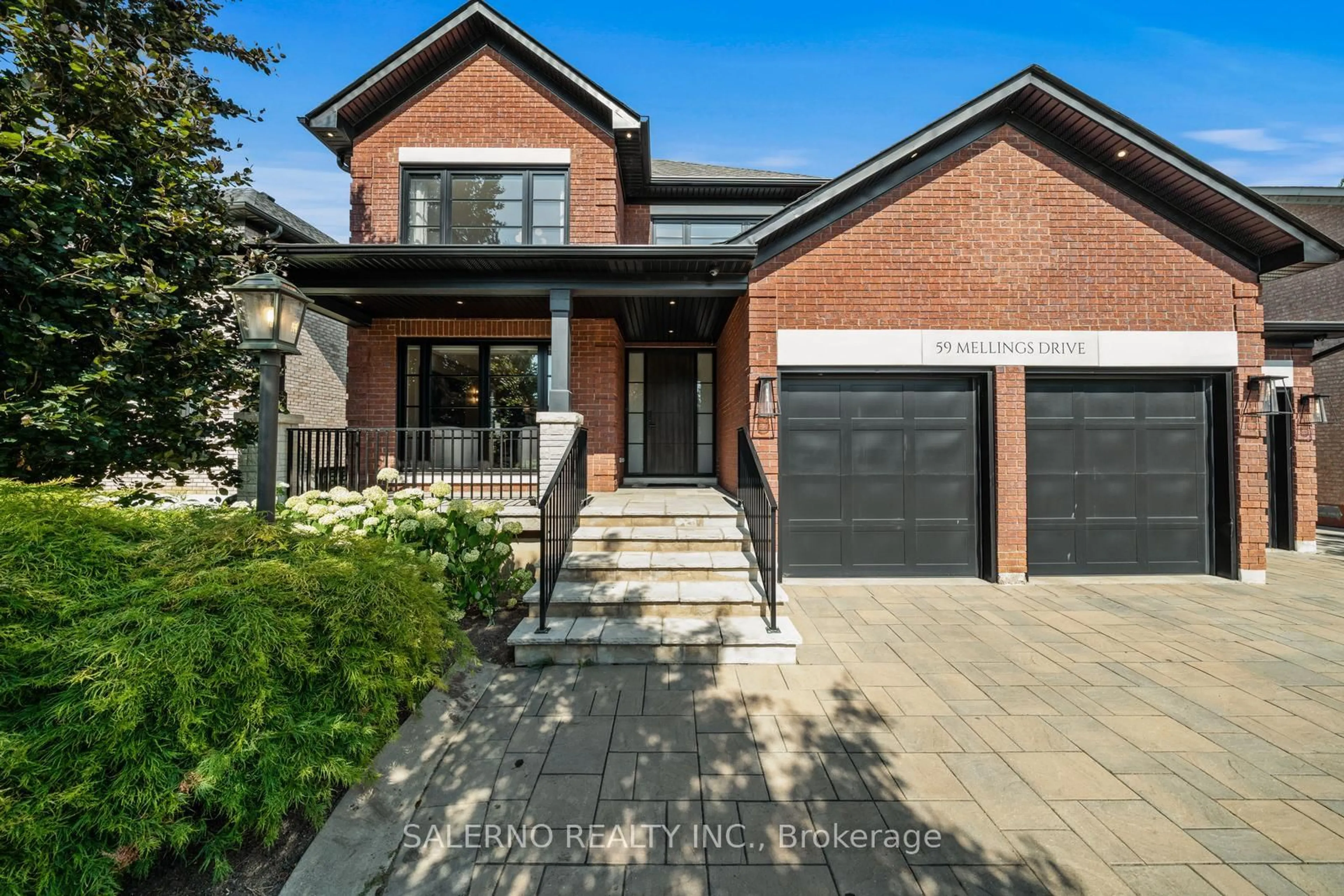 Home with brick exterior material, street for 59 Mellings Dr, Vaughan Ontario L4L 8J2