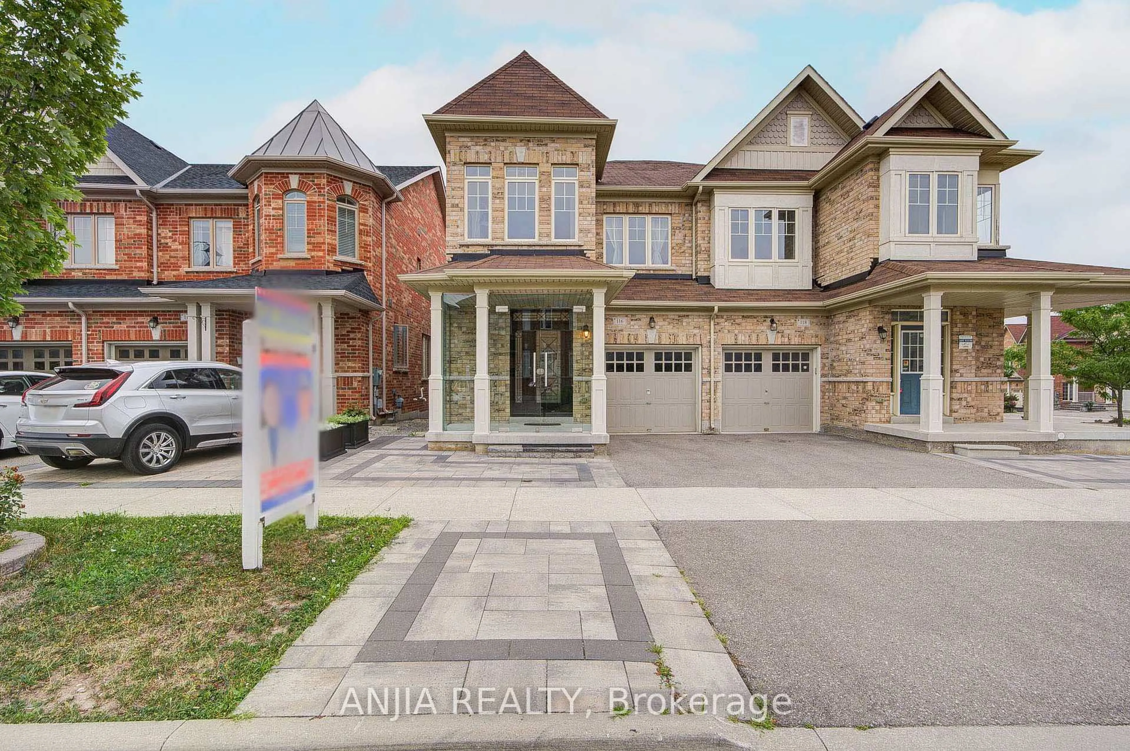 Home with brick exterior material, street for 116 Hubner Ave, Markham Ontario L6C 0R5