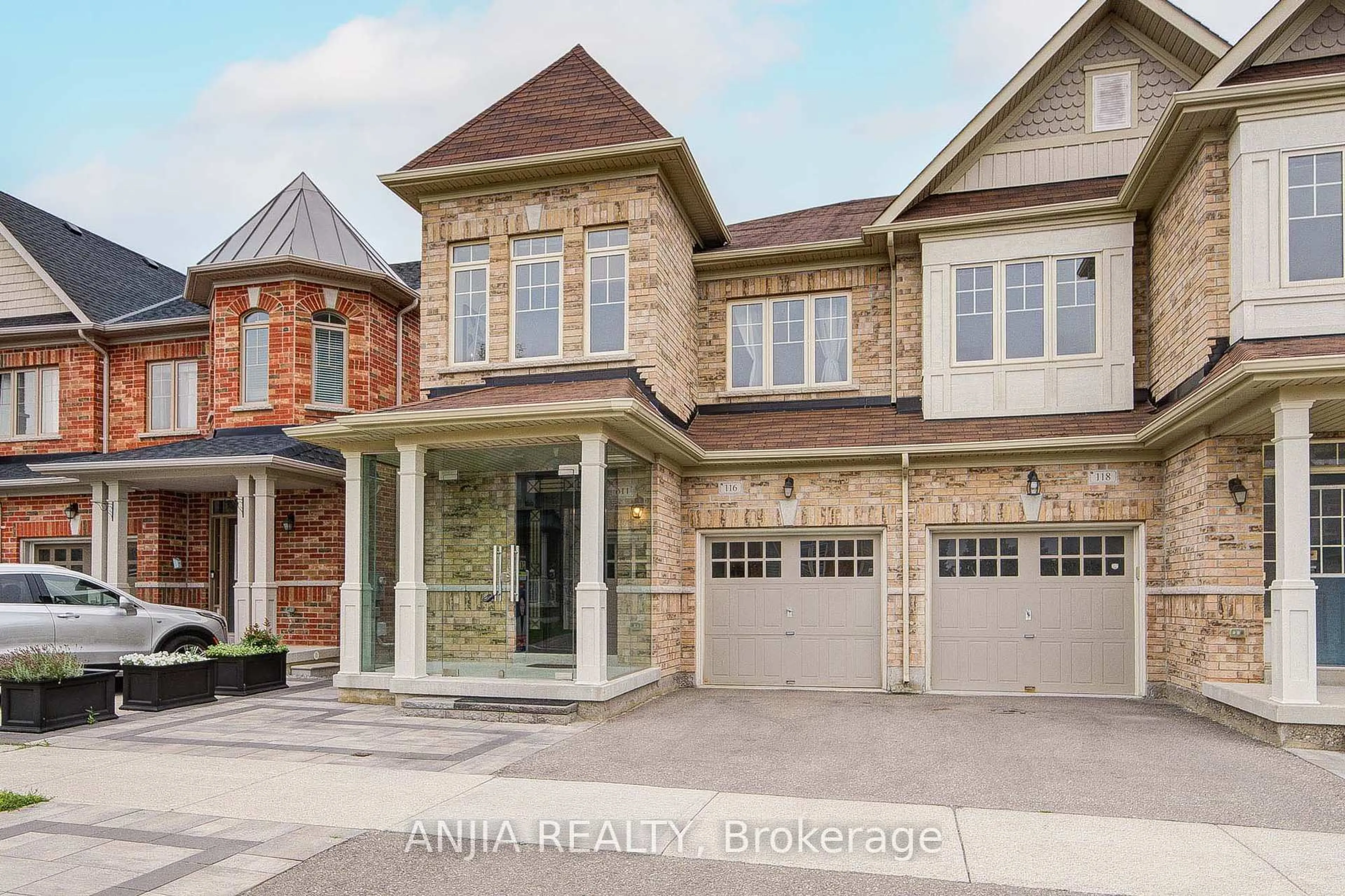 Home with brick exterior material, street for 116 Hubner Ave, Markham Ontario L6C 0R5