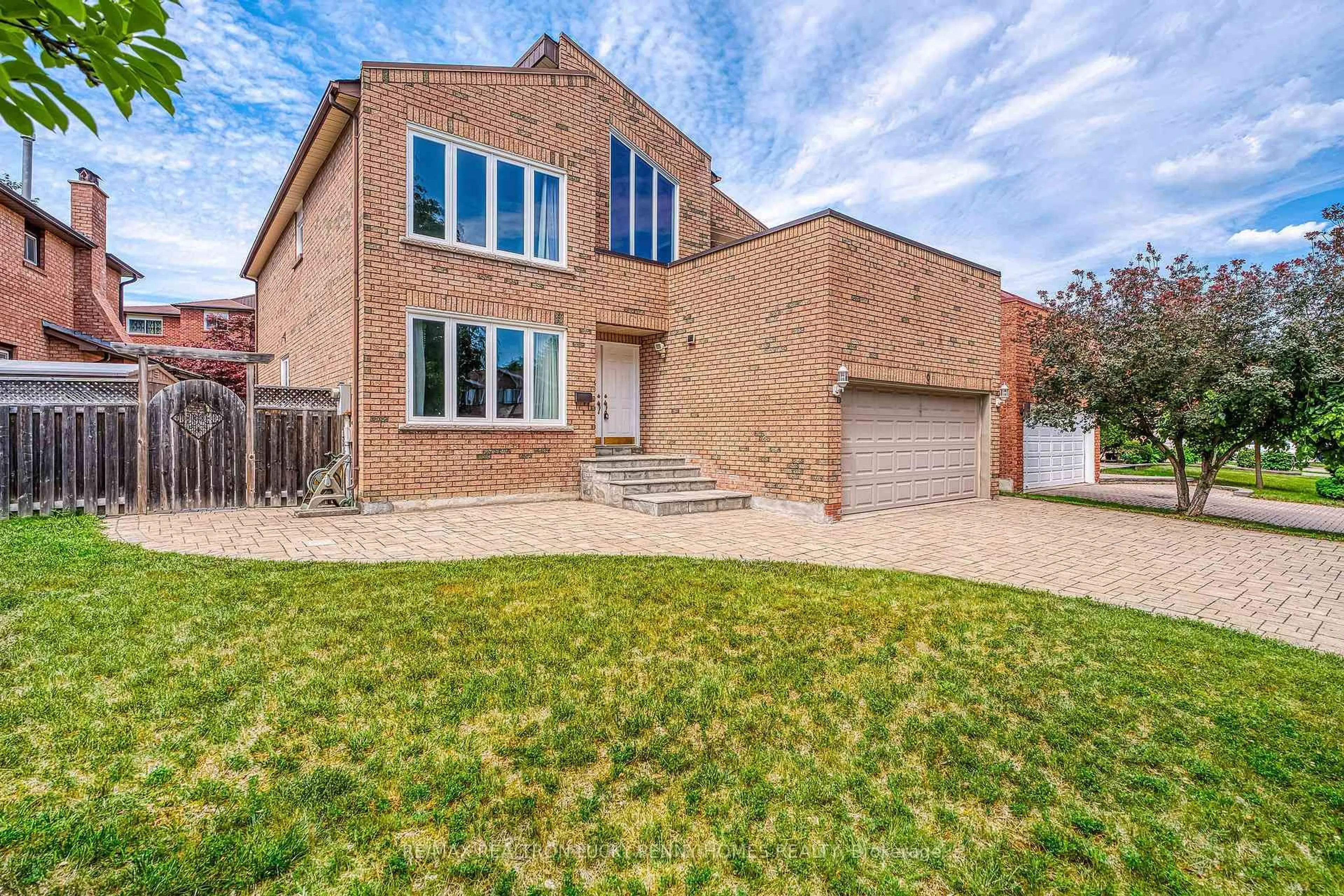 Home with brick exterior material, street for 9 Coledale Rd, Markham Ontario L3R 7X3