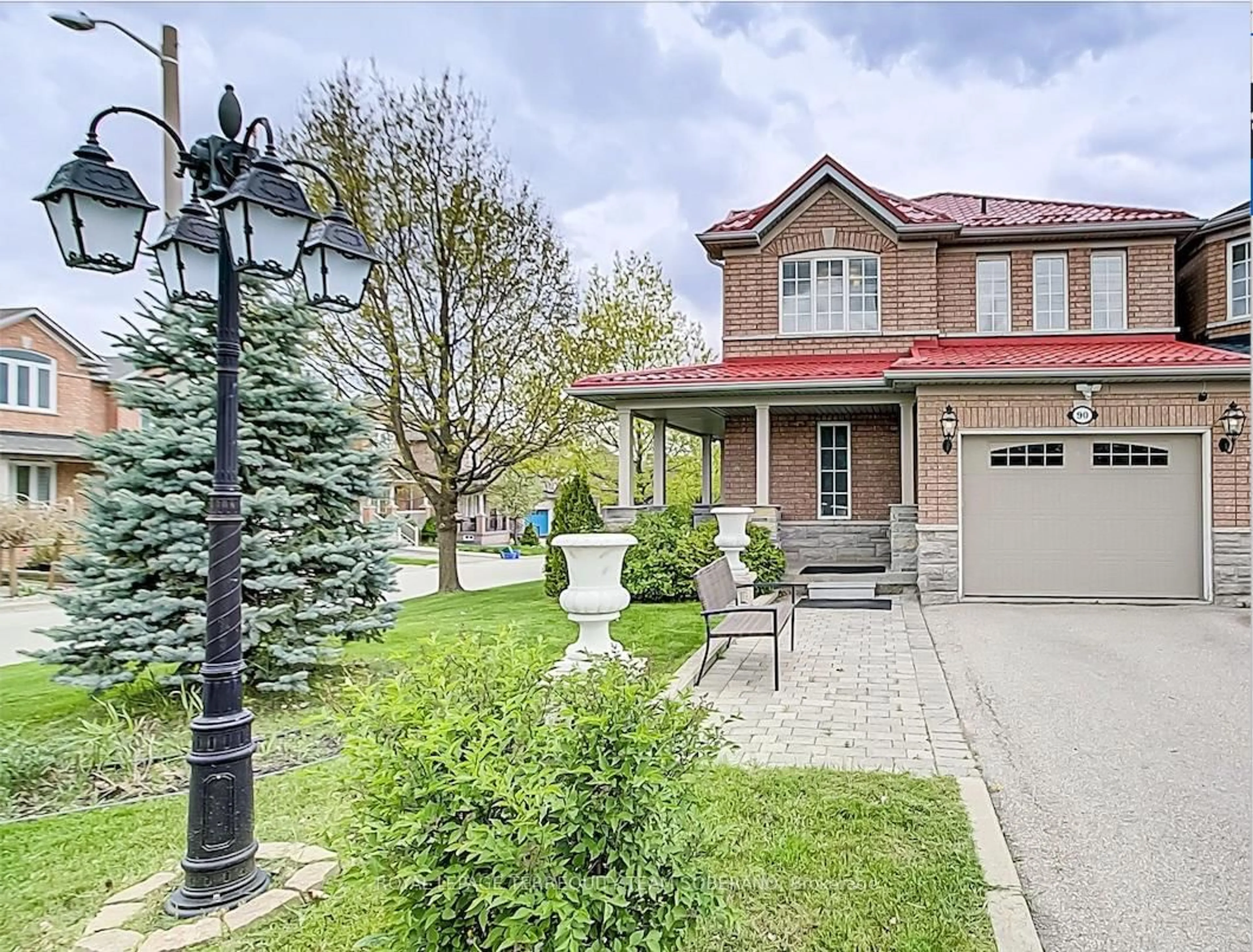 Home with brick exterior material, street for 90 Vanguard Rd, Vaughan Ontario L4K 5G7