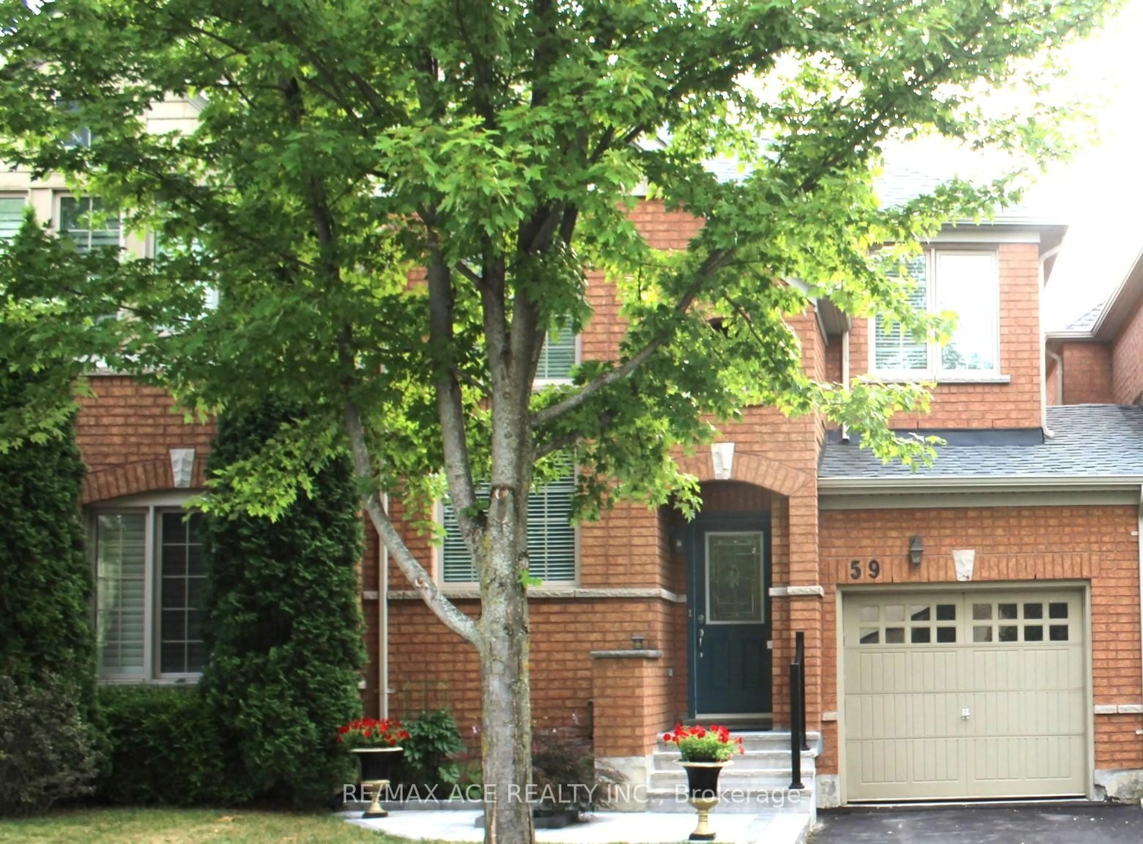 Home with brick exterior material, street for 59 Cozens Dr, Richmond Hill Ontario L4E 4W6
