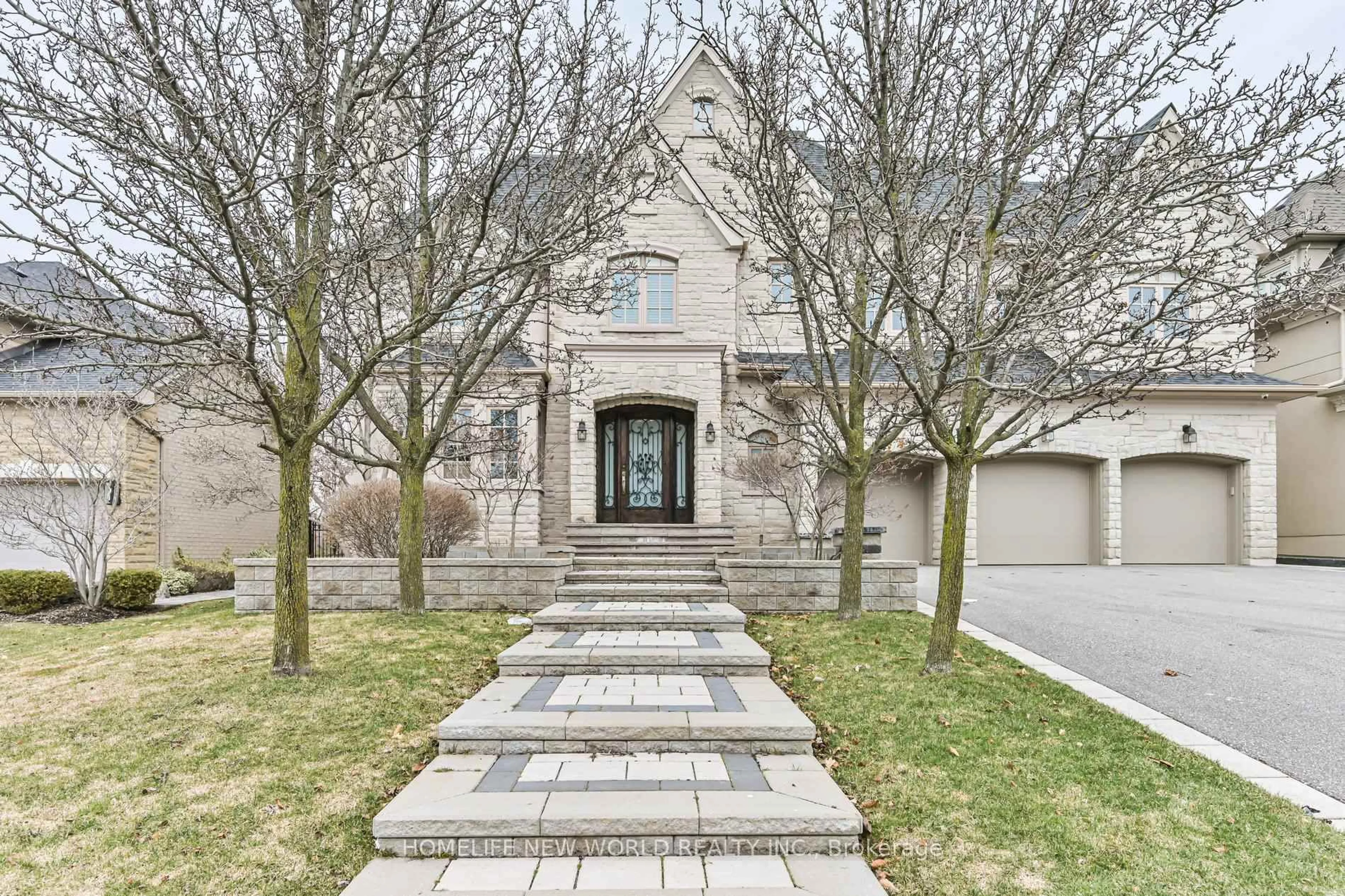 Home with brick exterior material, street for 33 Evita Crt, Vaughan Ontario L4J 8K6