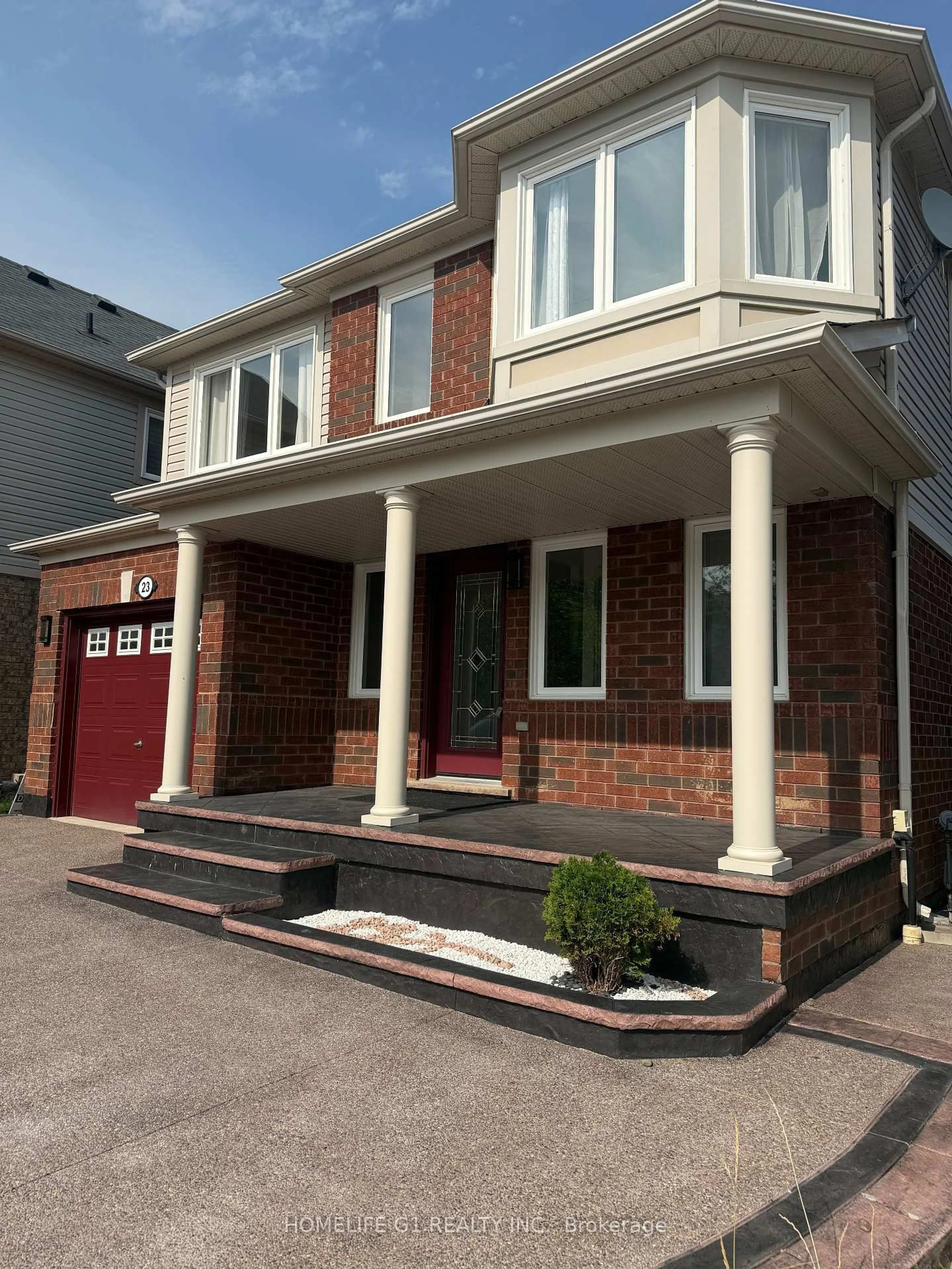 Home with brick exterior material, street for 23 Davidson Dr, New Tecumseth Ontario L9R 0E4