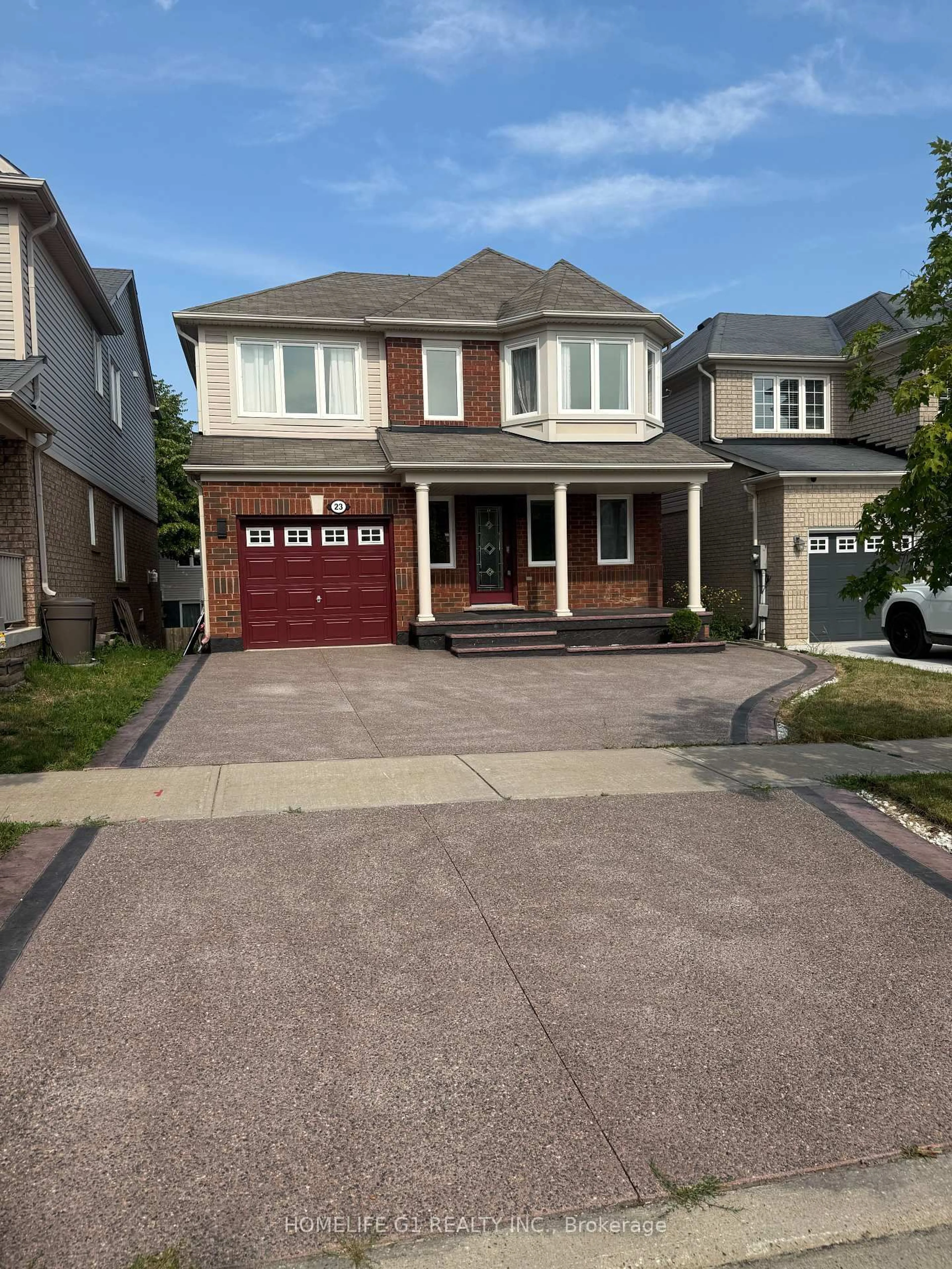 Home with brick exterior material, street for 23 Davidson Dr, New Tecumseth Ontario L9R 0E4