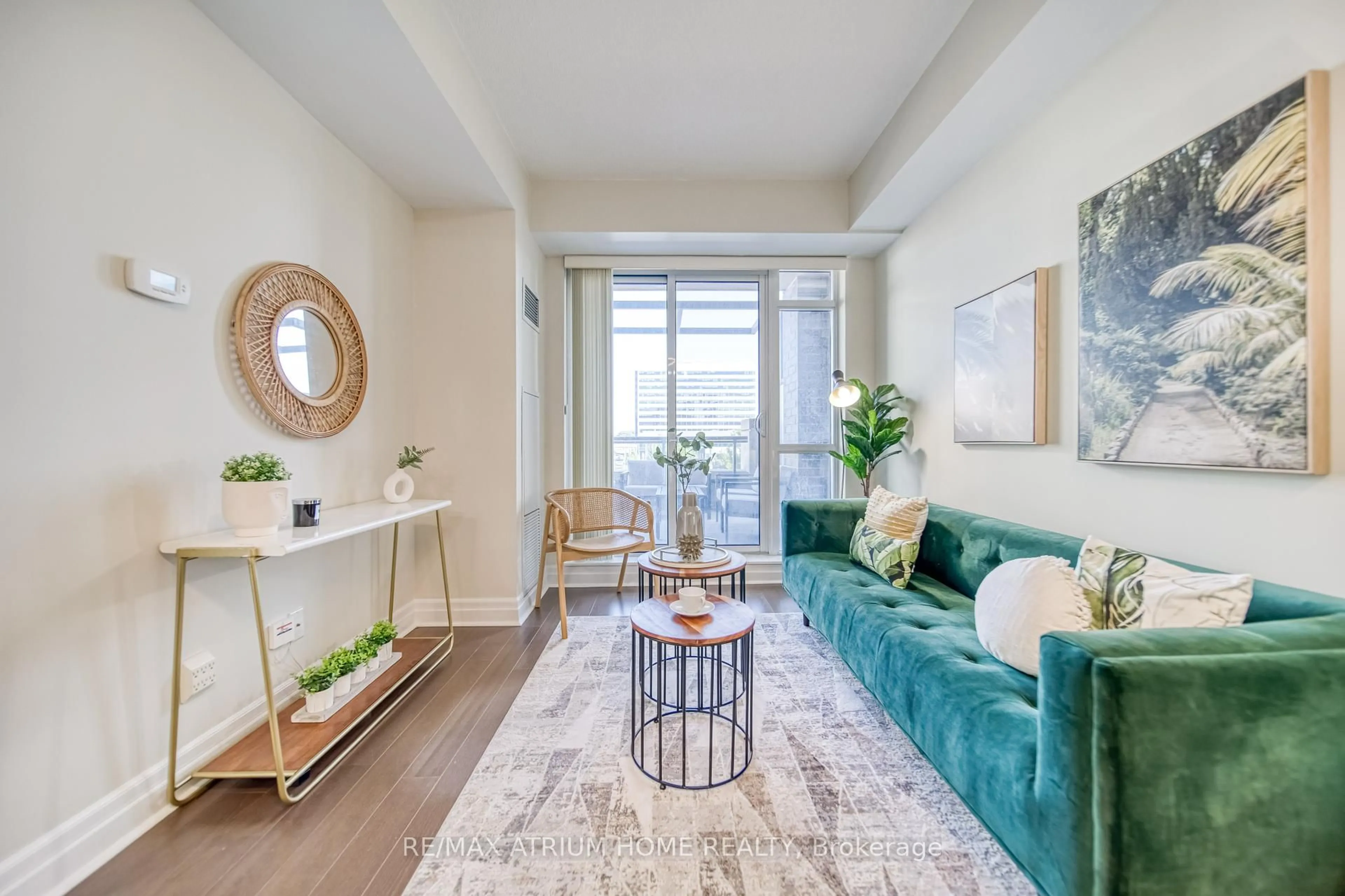 Living room with furniture, unknown for 8110 Birchmount Rd #317, Markham Ontario L6G 0E3