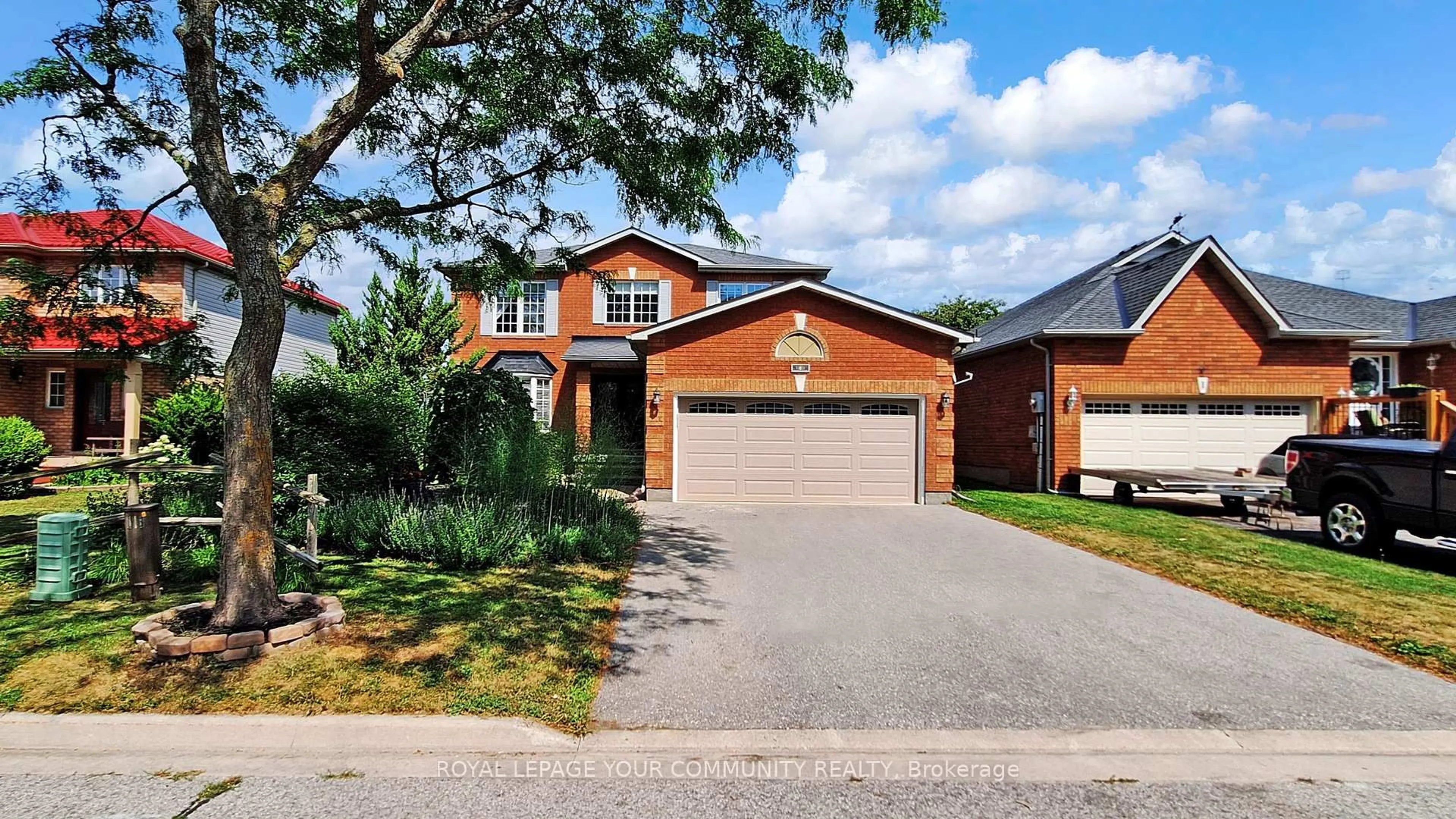 Home with brick exterior material, street for 3 Reynolds Ave, New Tecumseth Ontario L0G 1A0