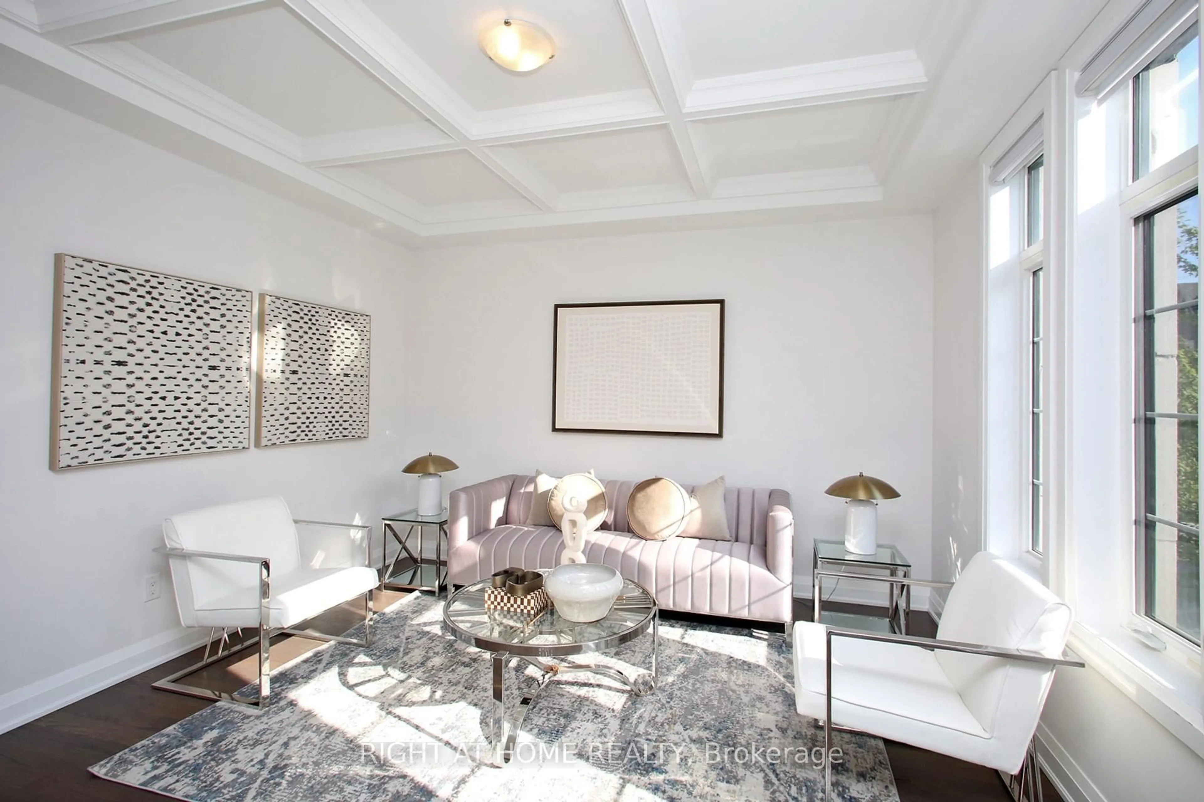 Living room with furniture, unknown for 60 Duncombe Lane, Richmond Hill Ontario L4C 0Z9