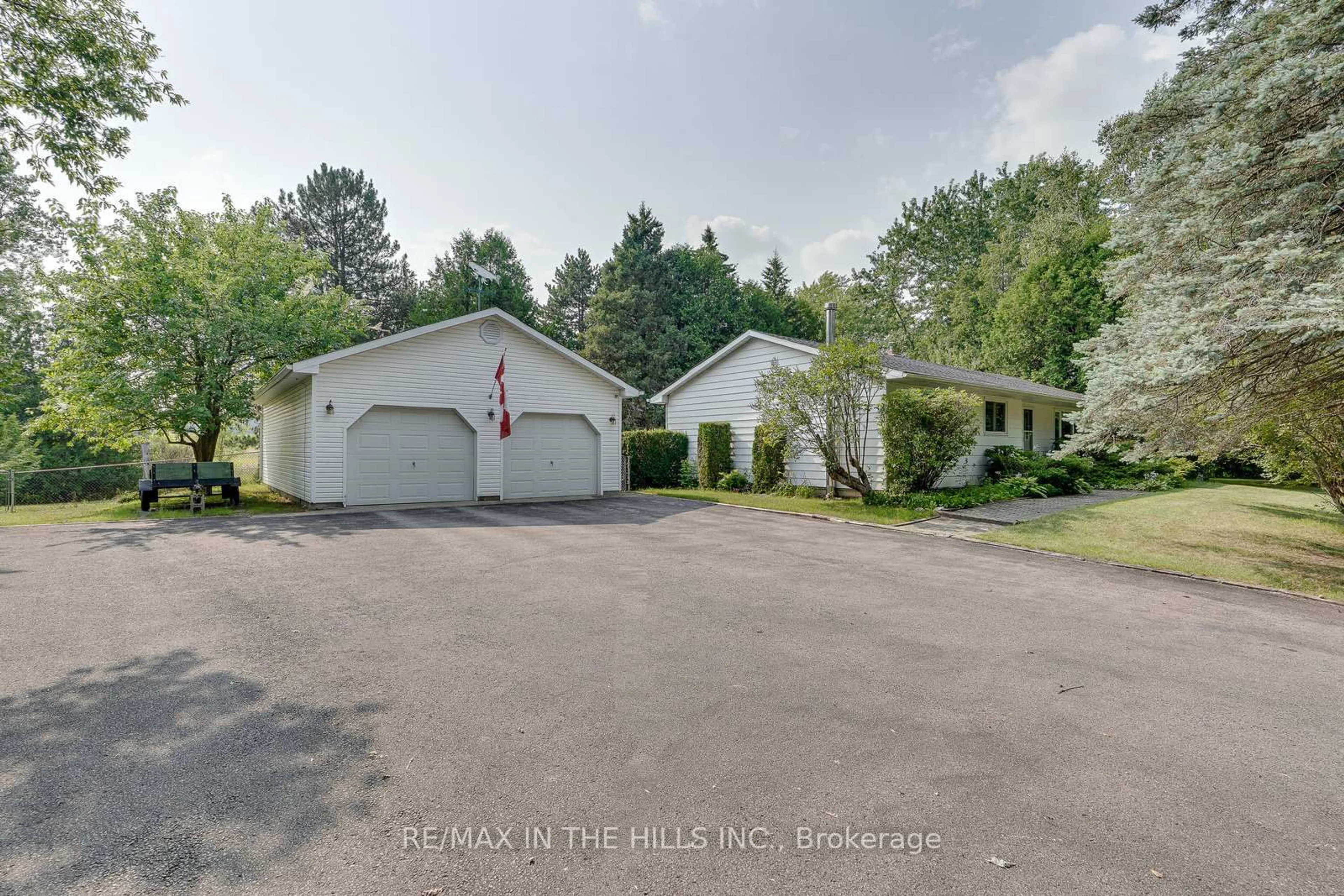 A pic from outside/outdoor area/front of a property/back of a property/a pic from drone, street for 1290 County Rd 50 Rd, Adjala-Tosorontio Ontario L0N 1P0