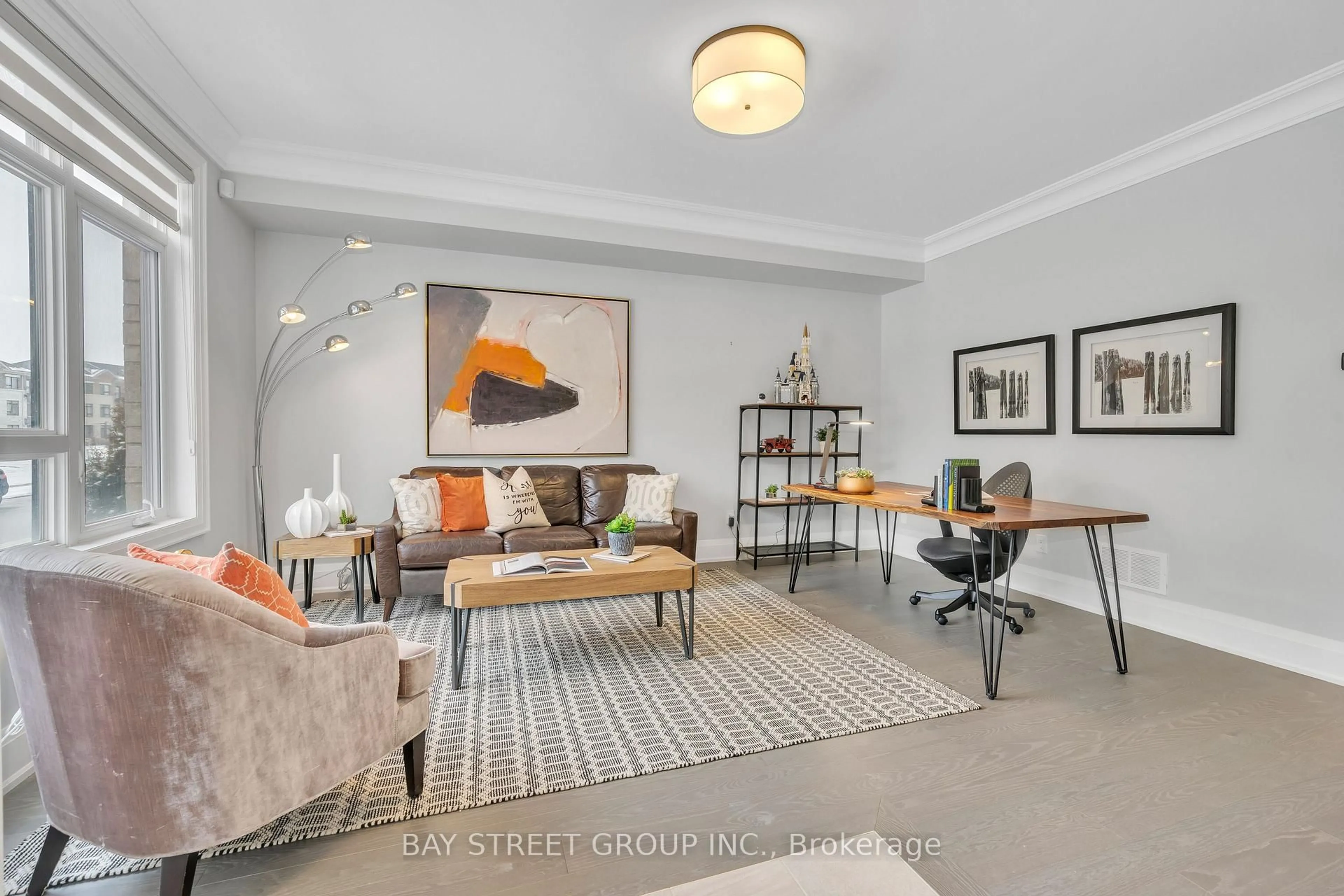 Living room with furniture, unknown for 54 Active Rd, Markham Ontario L3T 0G2