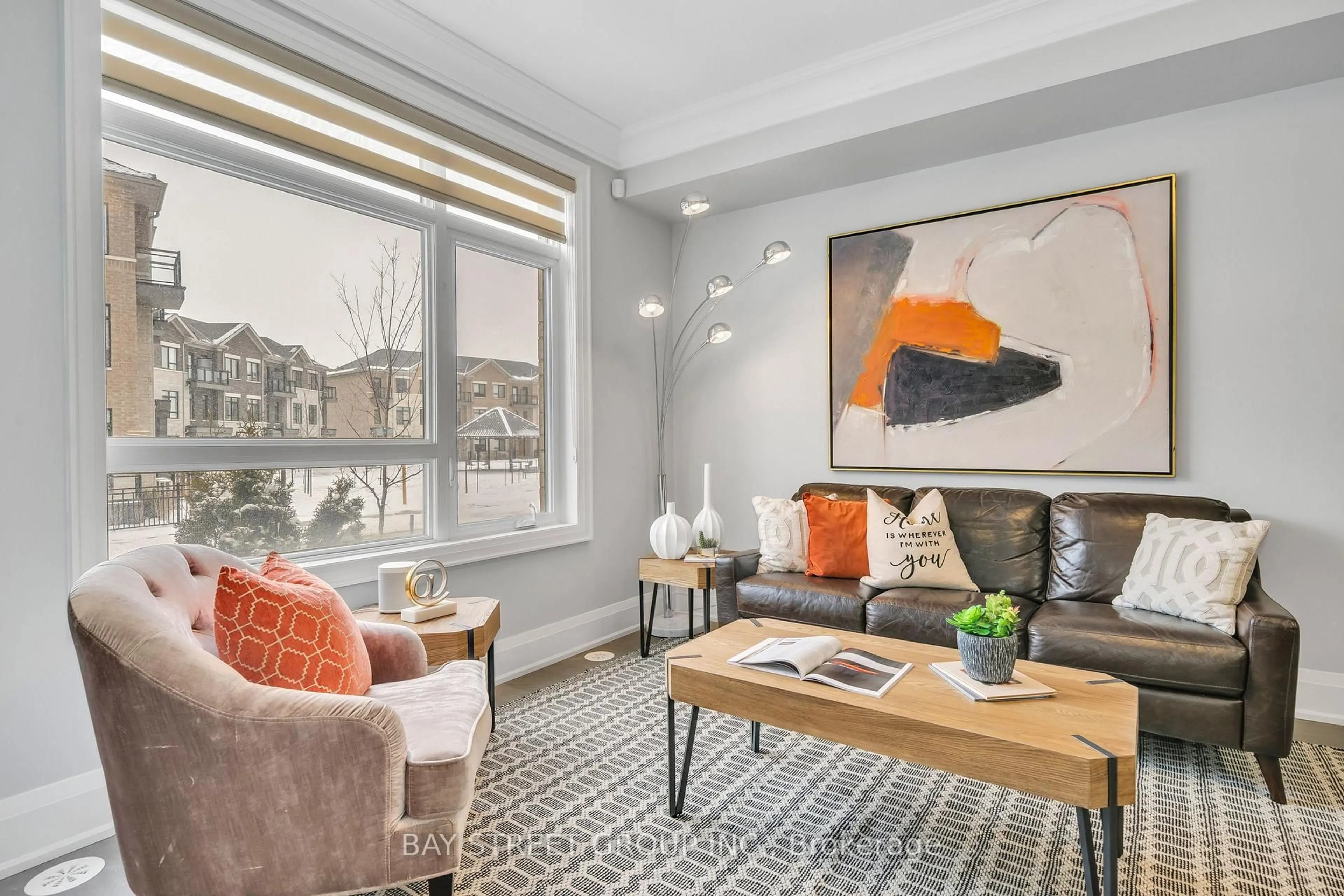 Living room with furniture, unknown for 54 Active Rd, Markham Ontario L3T 0G2