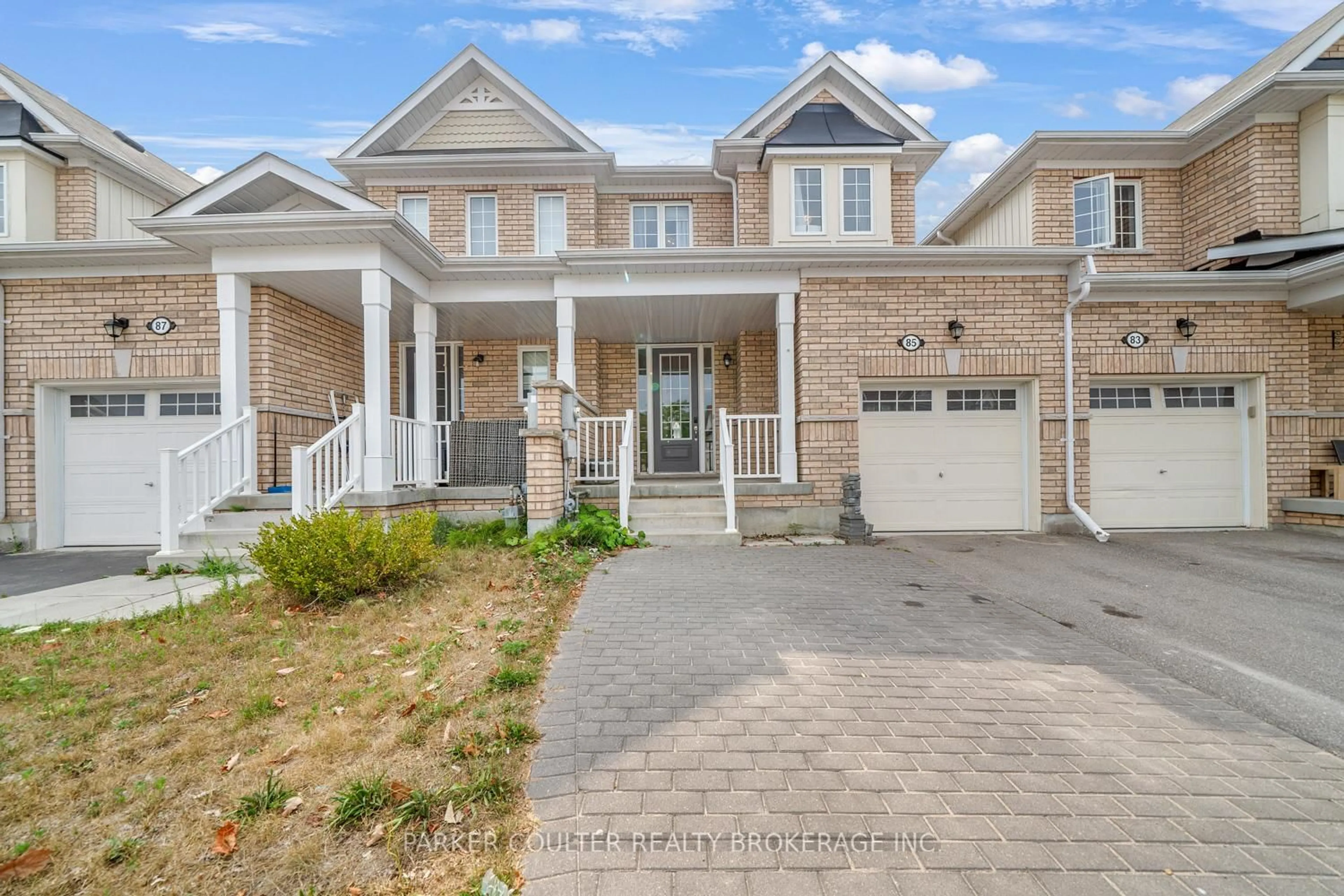 Home with brick exterior material, street for 85 Blanchard Cres, Essa Ontario L0M 1B5
