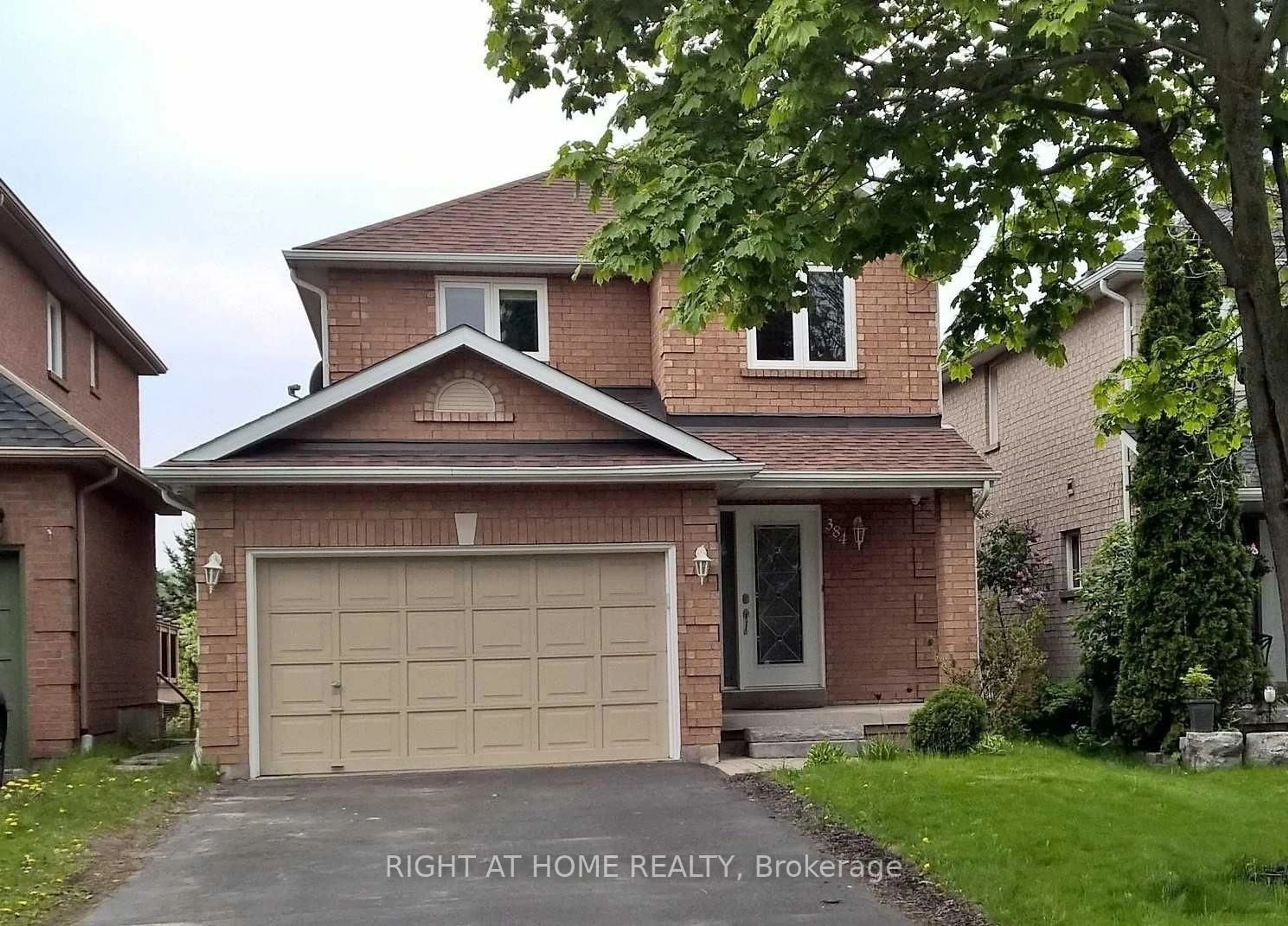 Home with brick exterior material, street for 386 Bartholomew Dr, Newmarket Ontario L3X 2E7