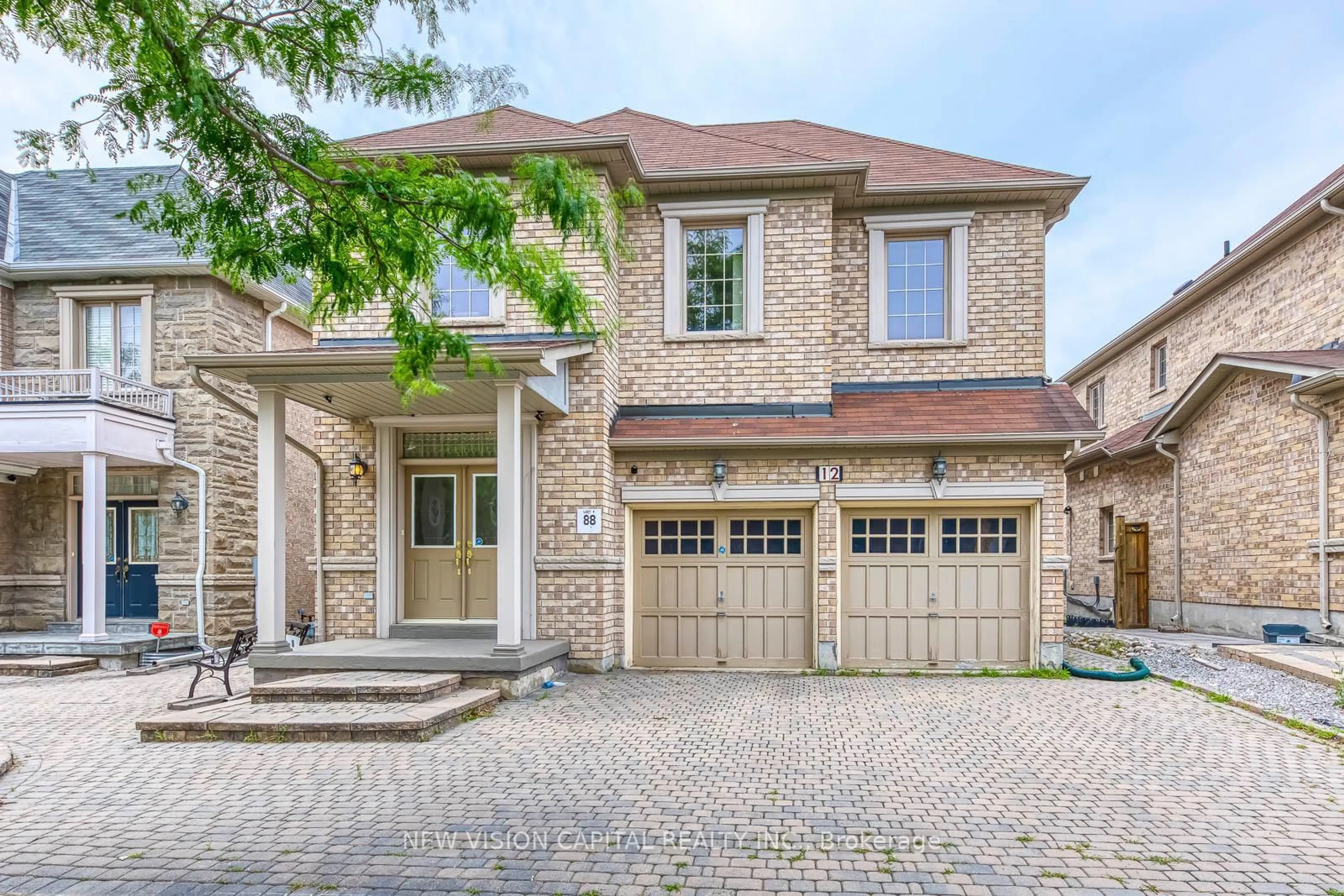 Home with brick exterior material, street for 12 Ferretti St, Vaughan Ontario L6A 0H7