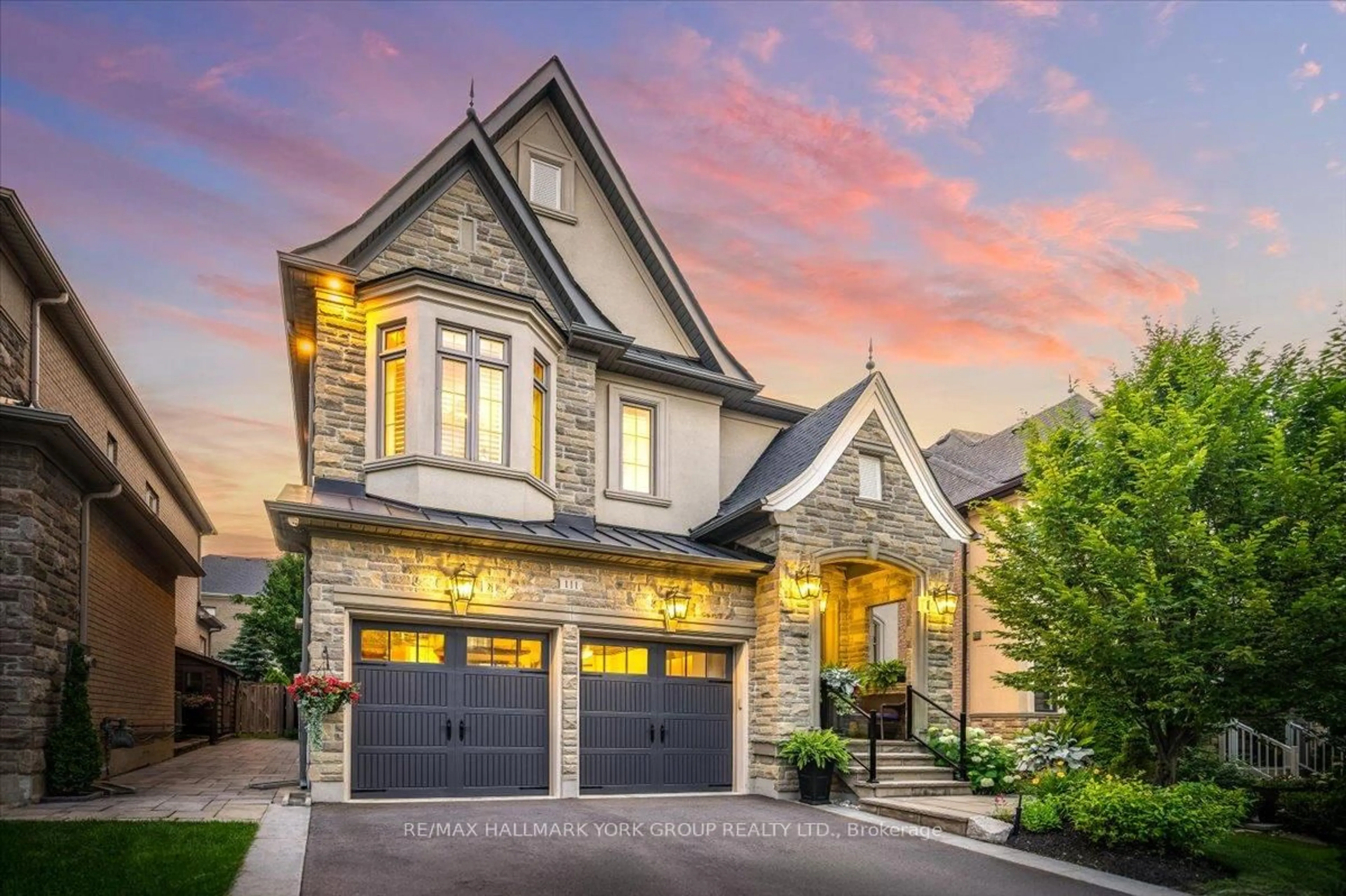 Home with brick exterior material, street for 111 Robert Berry Cres, King Ontario L7B 0M3