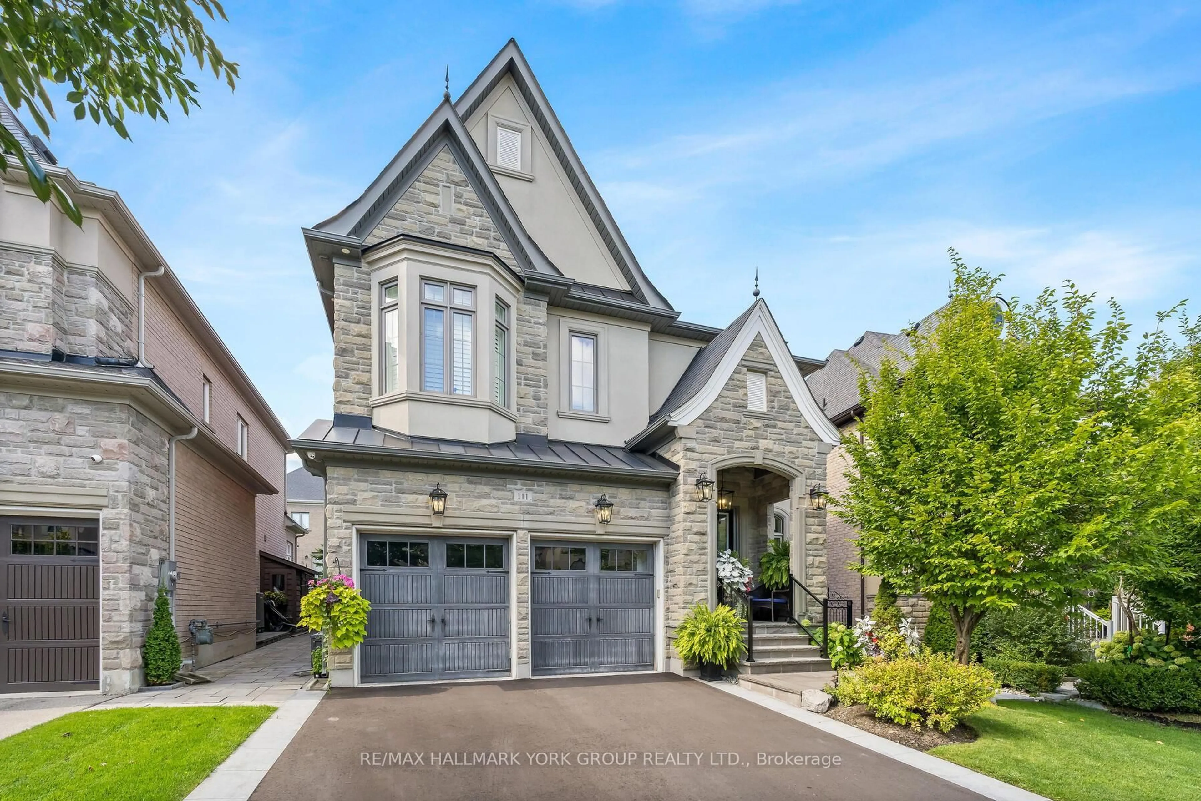 Home with brick exterior material, street for 111 Robert Berry Cres, King Ontario L7B 0M3