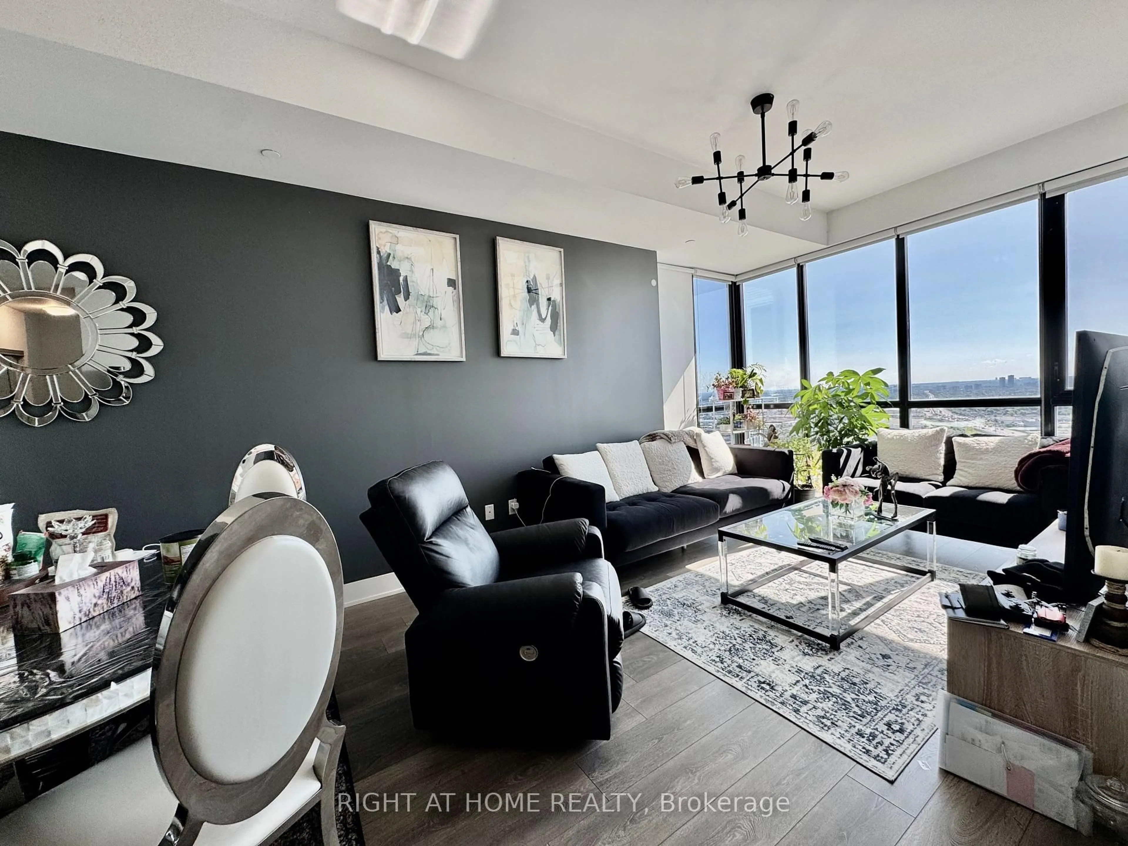 Living room with furniture, unknown for 2908 Highway 7 Rd #3709, Vaughan Ontario L4K 0K5