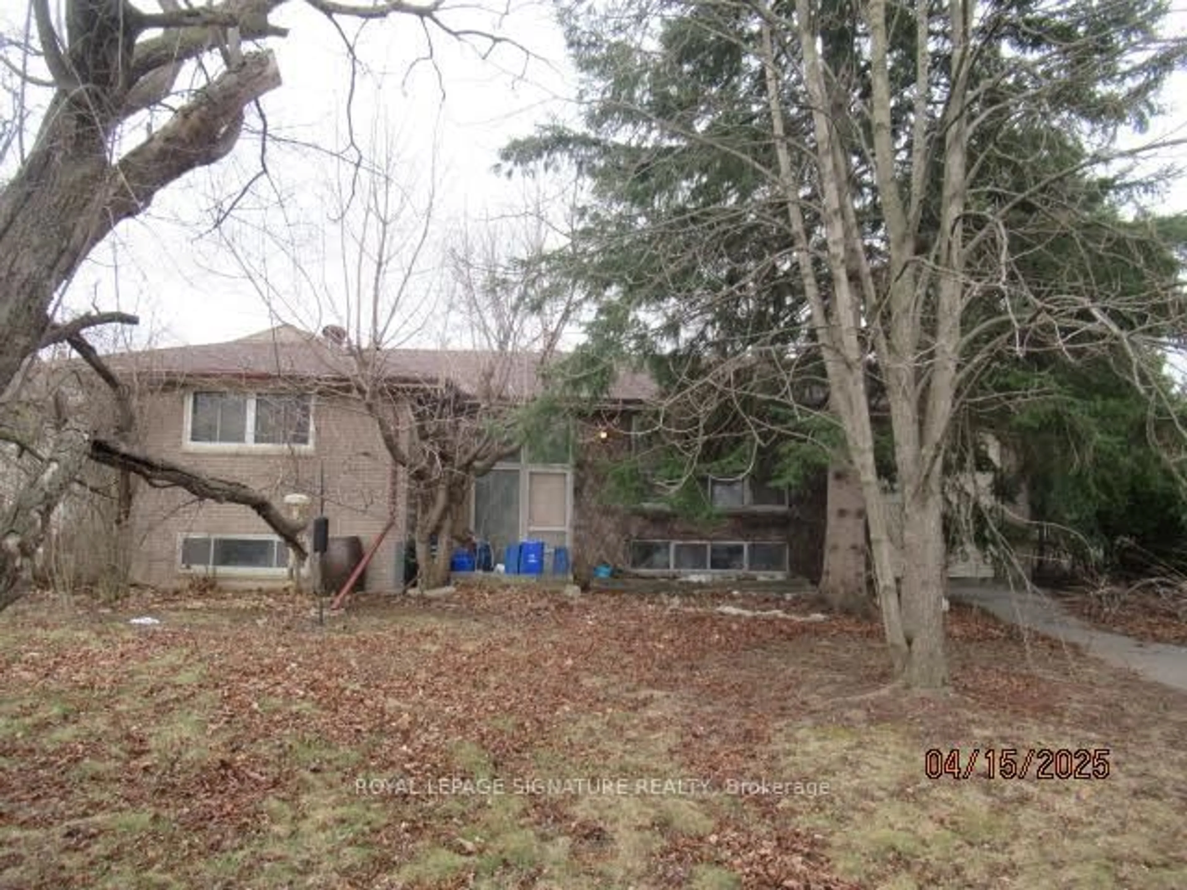 A pic from outside/outdoor area/front of a property/back of a property/a pic from drone, forest/trees view for 33 Lancer Dr, Vaughan Ontario L6A 1E1