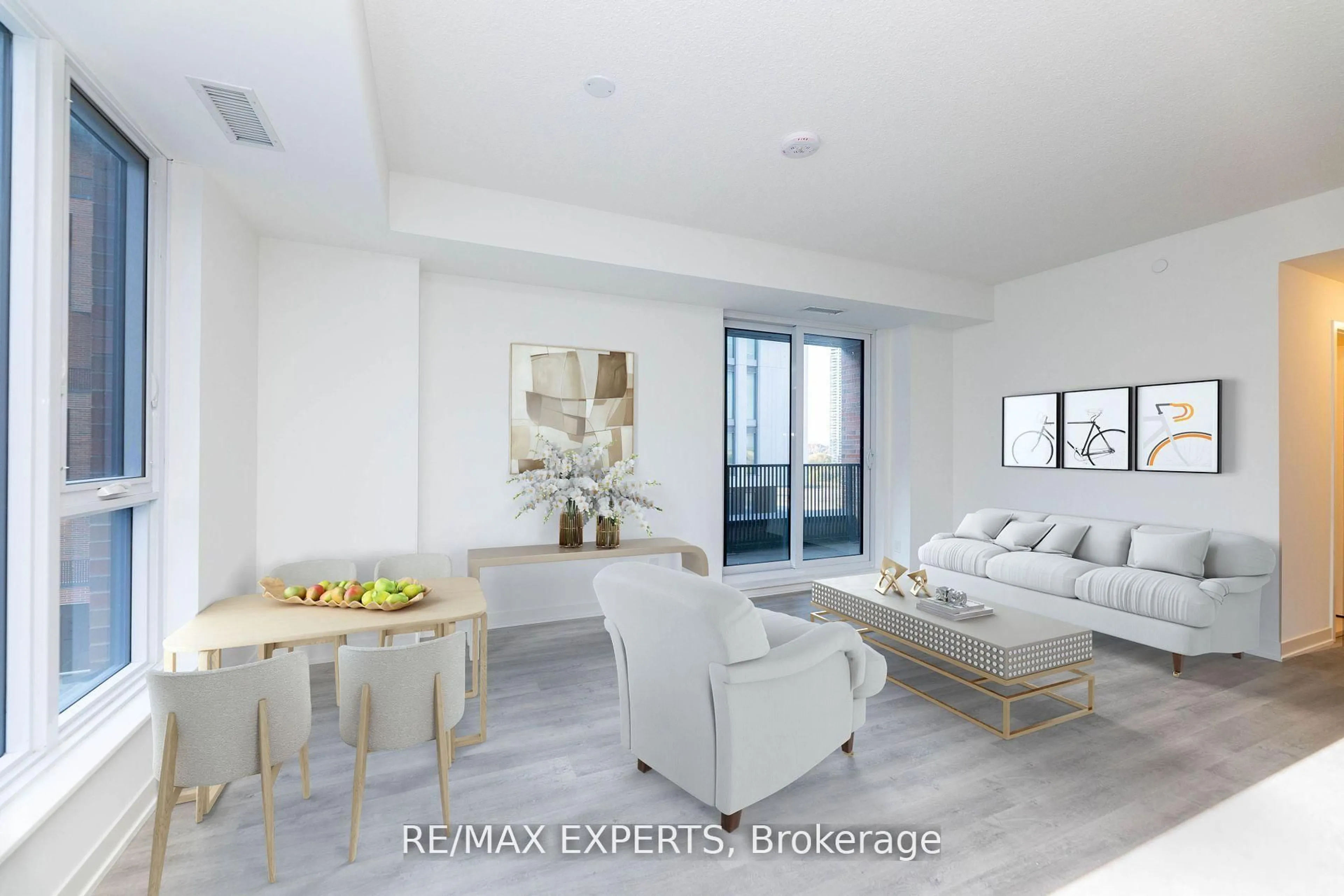 Living room with furniture, unknown for 38 Simcoe Promenade Circ #608C, Markham Ontario L6G 0H7