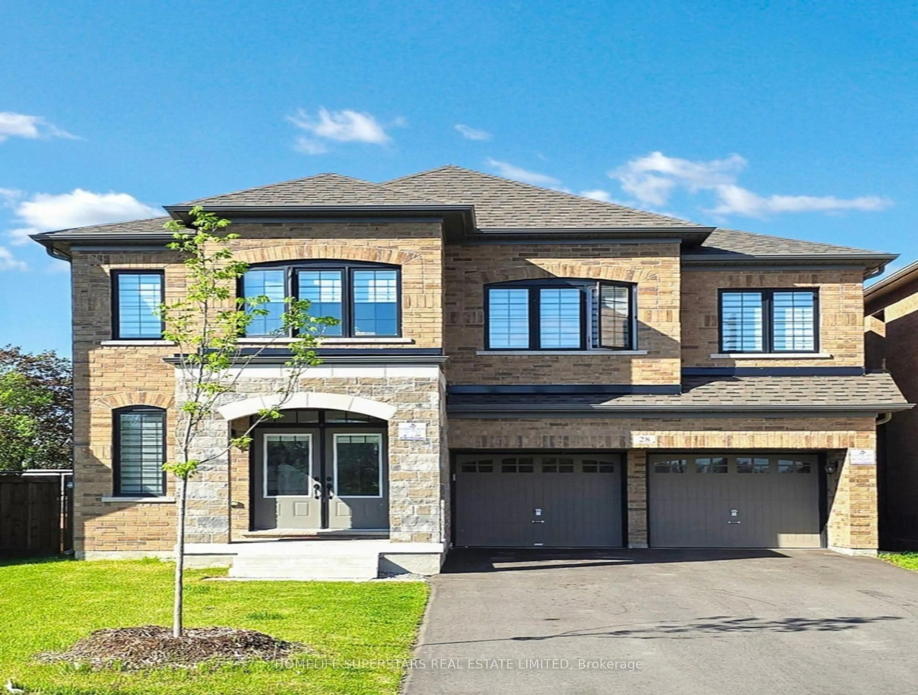 Home with brick exterior material, street for 28 Great Railway Crt, Vaughan Ontario L4H 3N5