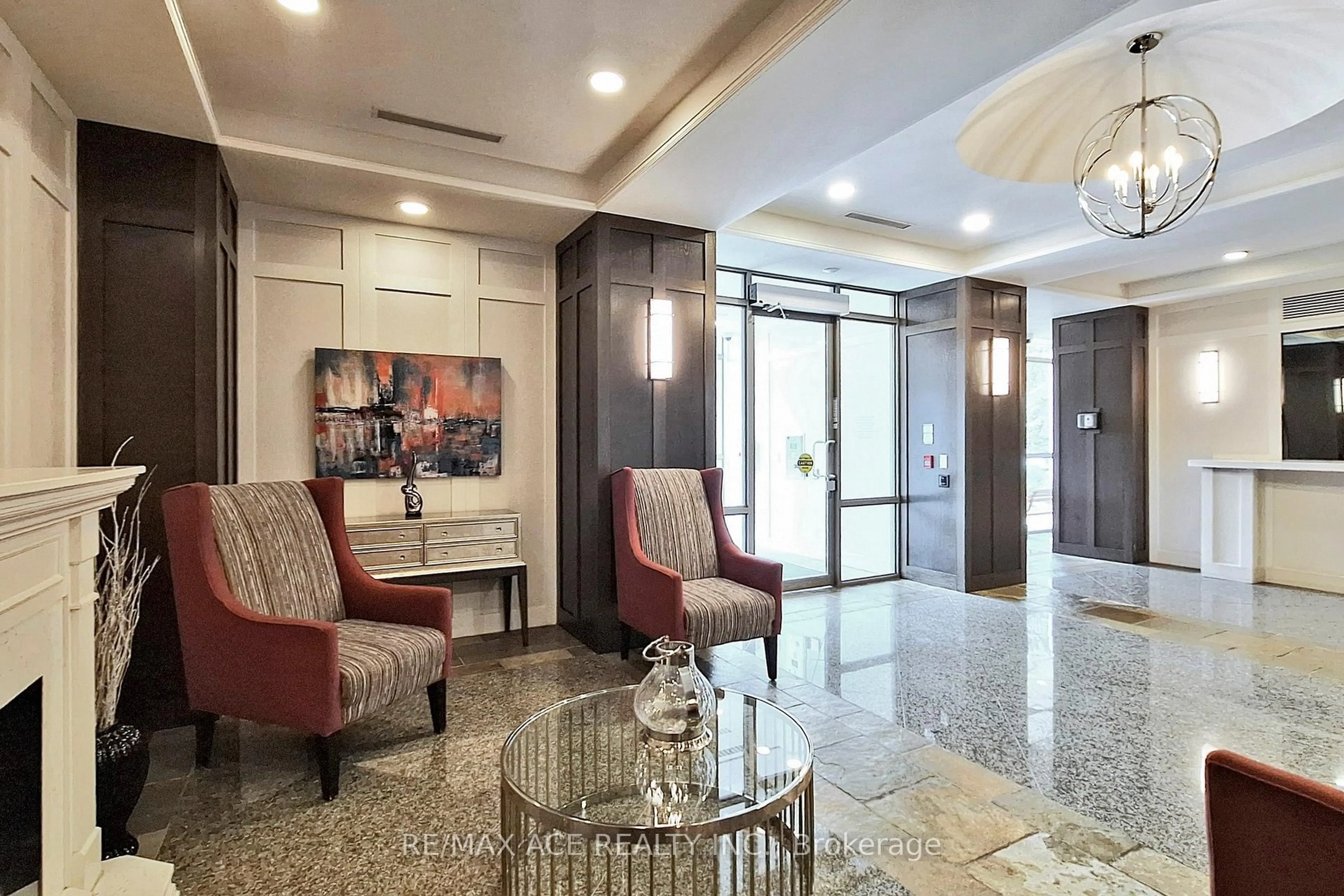 Lobby for 29 Northern Heights Dr #1108, Richmond Hill Ontario L4B 4L8
