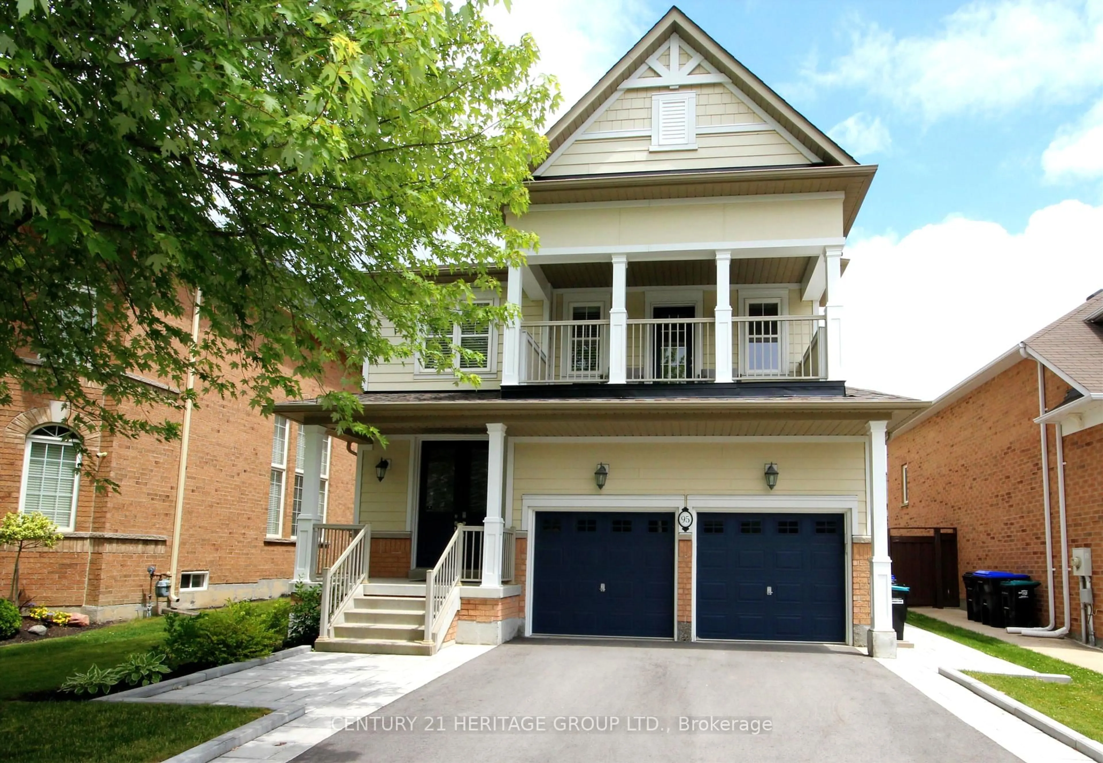 Home with brick exterior material, street for 95 Rogers Tr, Bradford West Gwillimbury Ontario L3Z 2A5