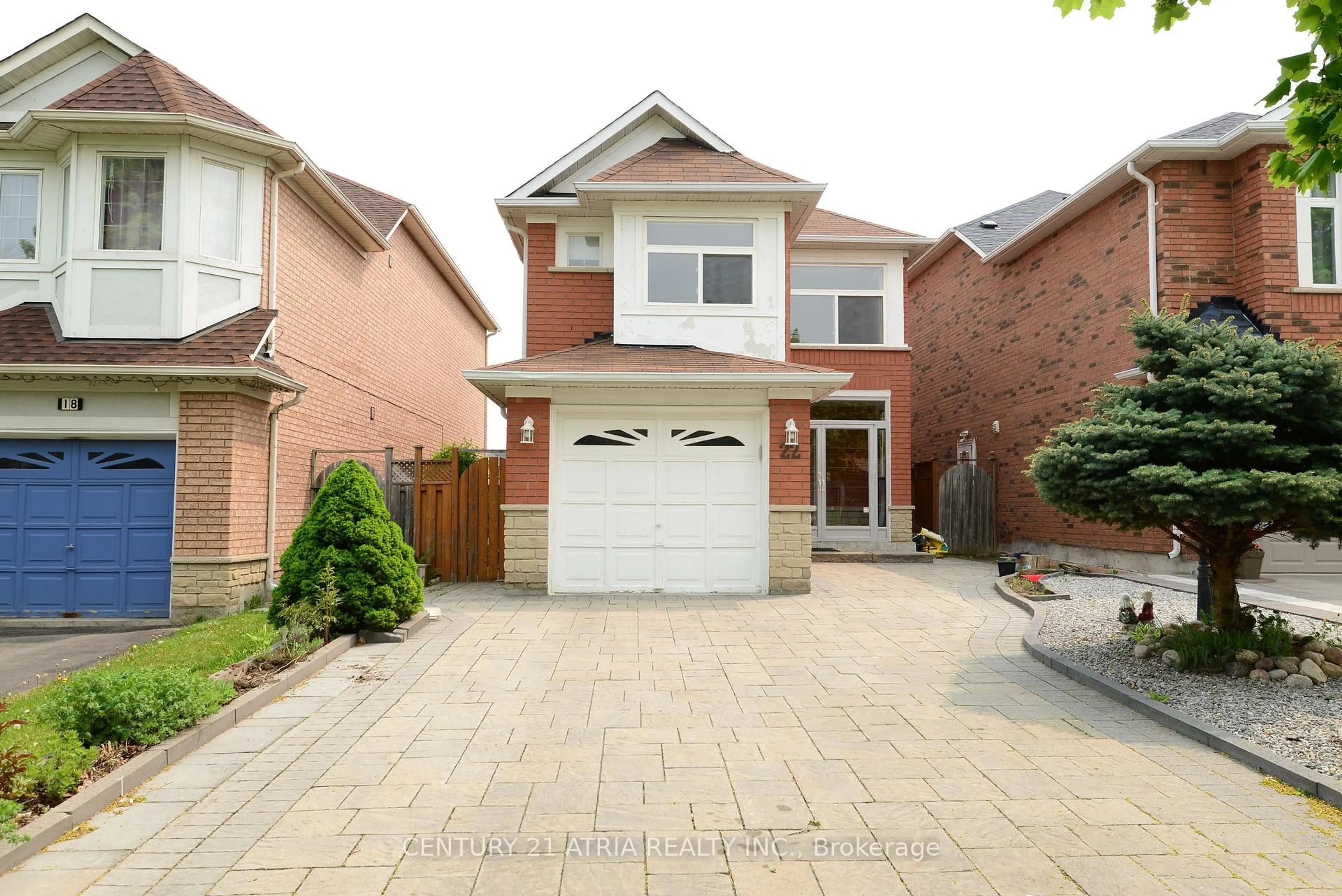 Home with brick exterior material, street for 22 Peninsula Cres, Richmond Hill Ontario L4S 1T9