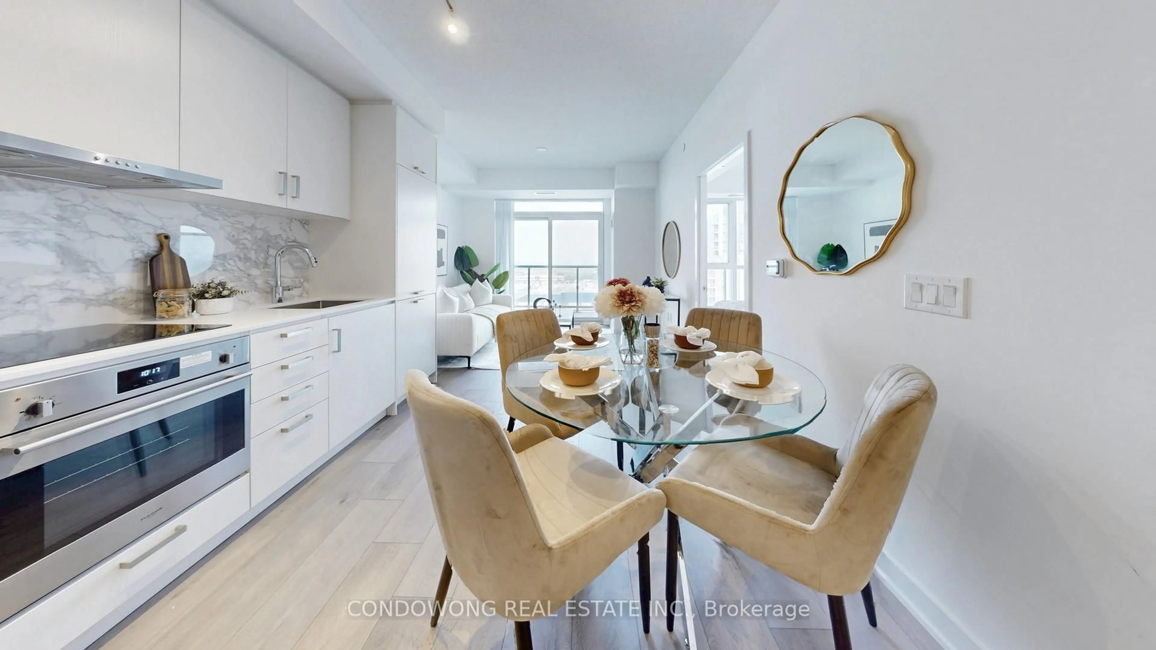 Dining room, unknown for 60 Honeycrisp Cres #1105, Vaughan Ontario L4K 0N5