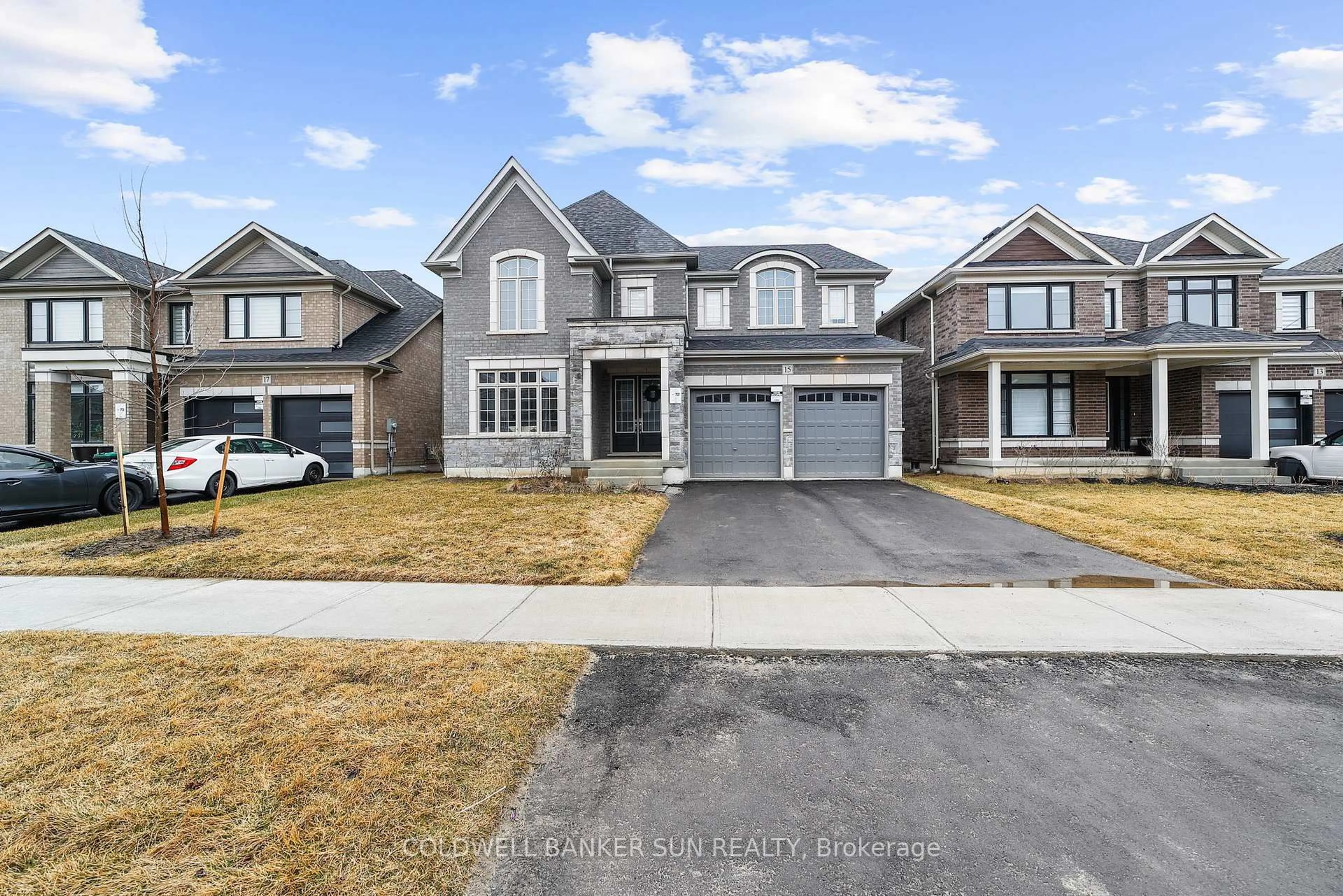 Home with brick exterior material, street for 15 Hummingbird Grve, Adjala-Tosorontio Ontario L0G 1W0