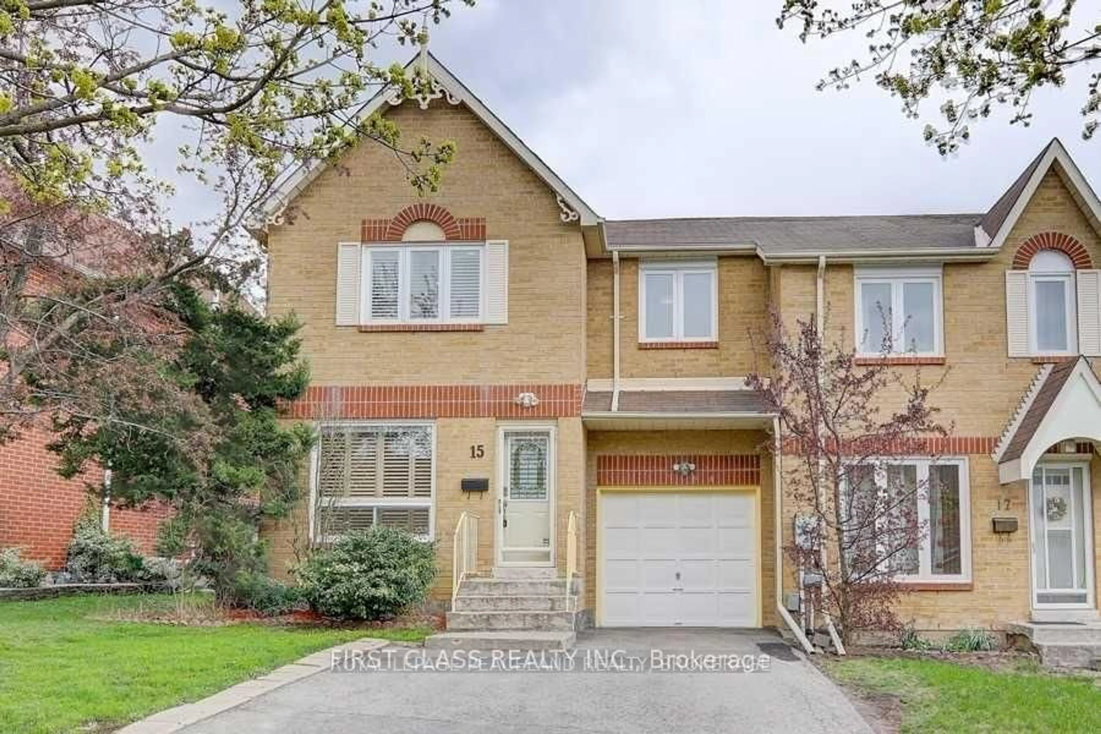 Home with brick exterior material, street for 15 Rachel Cres, Markham Ontario L6C 1R5