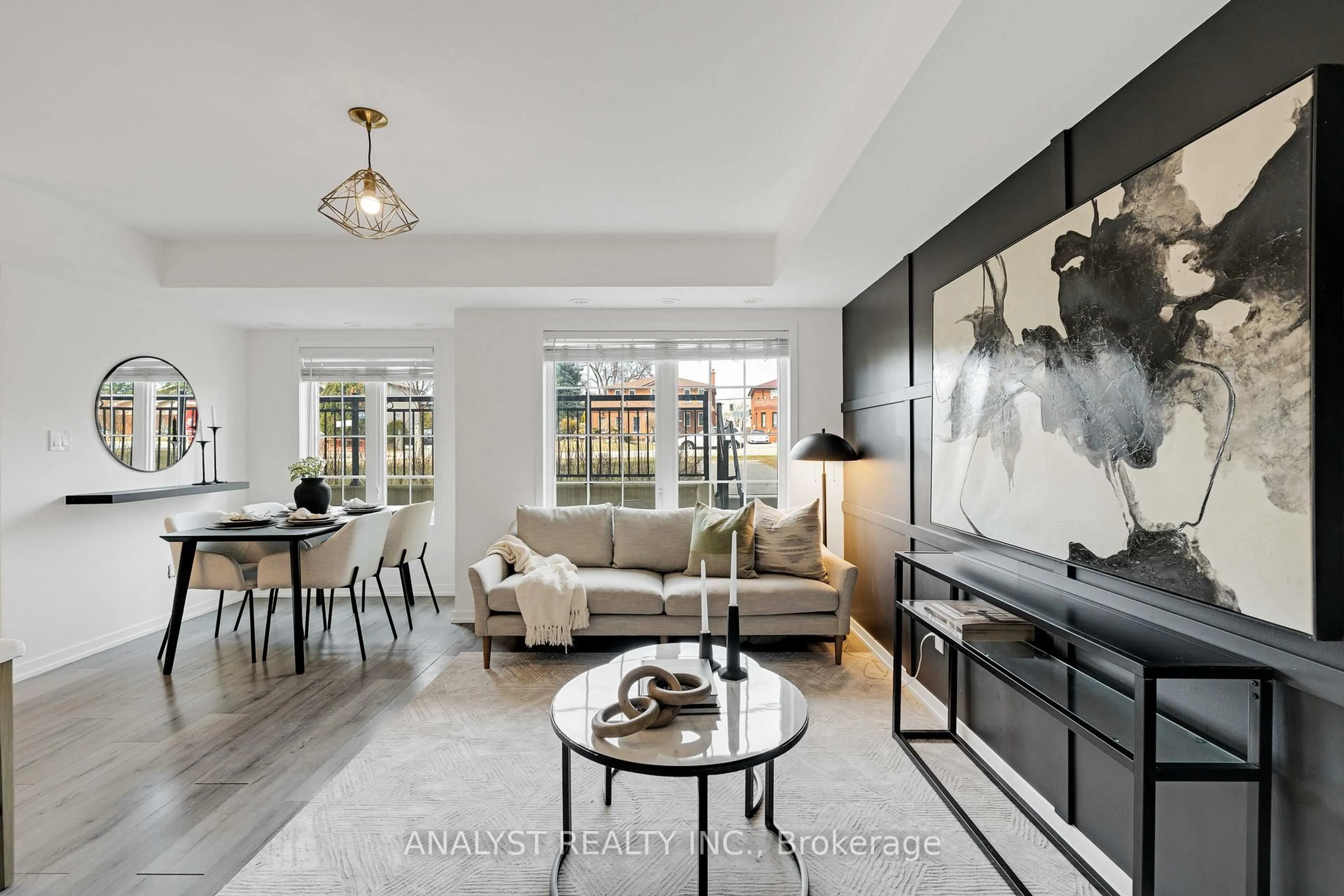 Living room with furniture, unknown for 26 Bruce St #E04, Vaughan Ontario L4L 0H4
