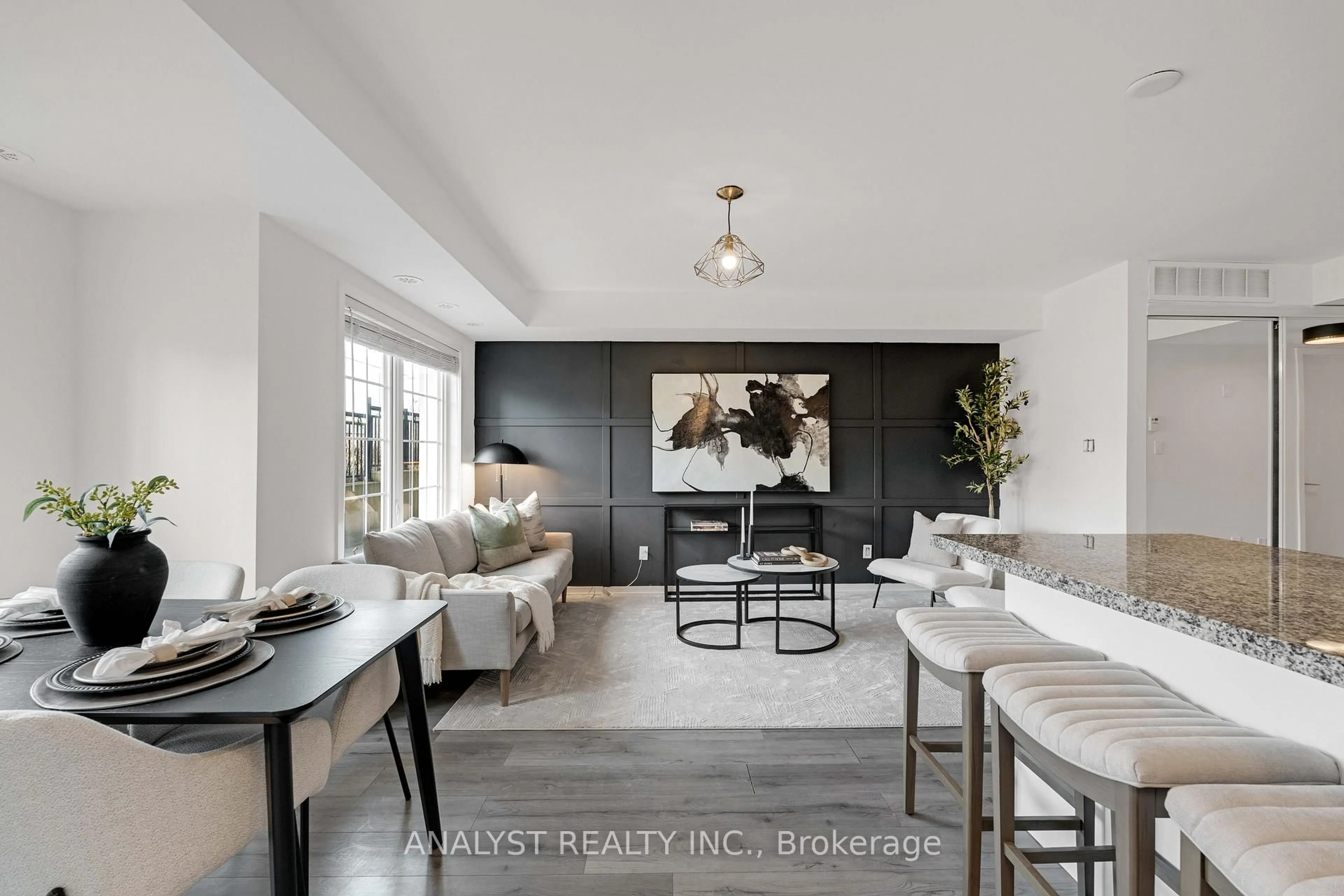 Living room with furniture, unknown for 26 Bruce St #E04, Vaughan Ontario L4L 0H4