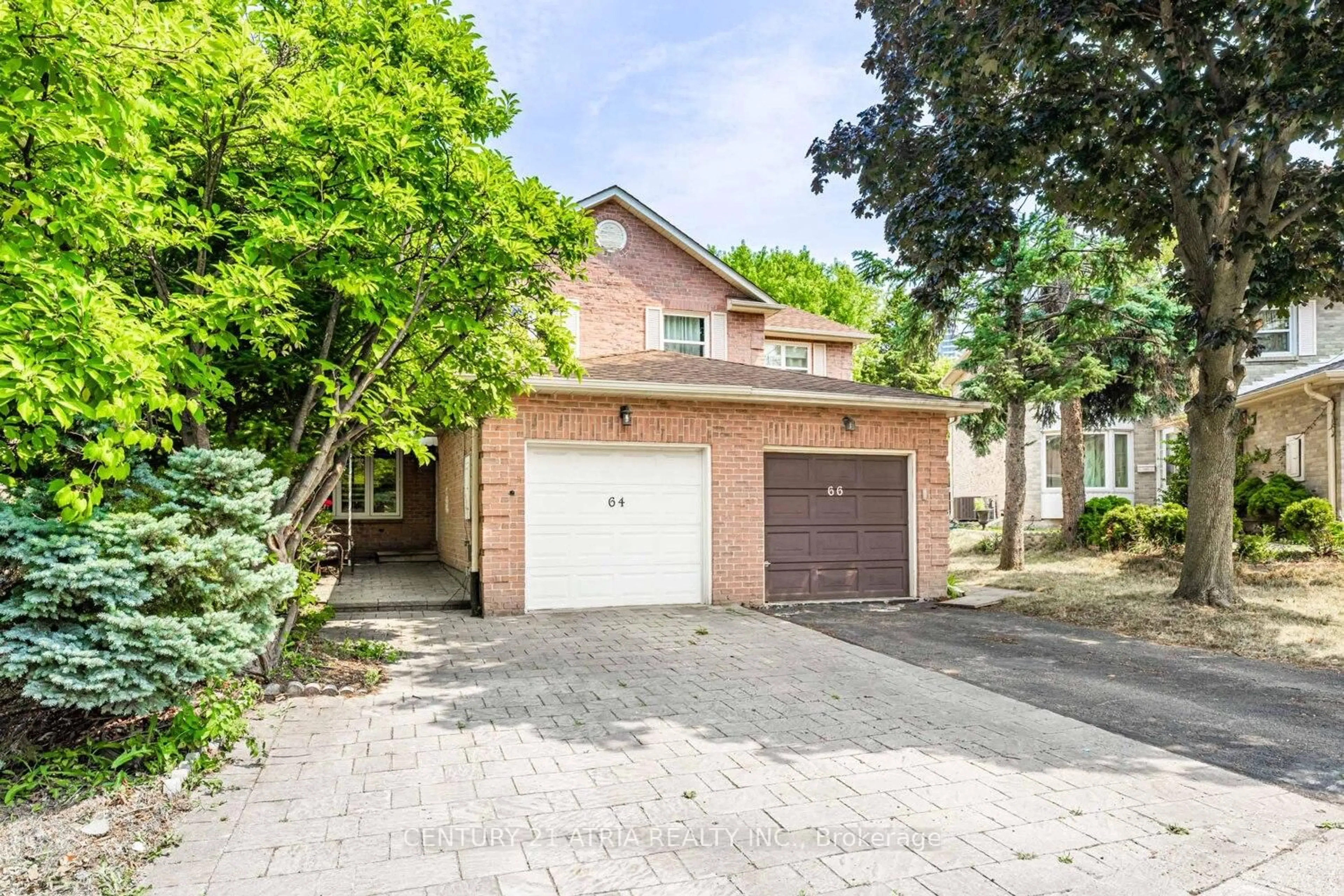 Home with brick exterior material, street for 64 Colleen St, Vaughan Ontario L4J 5G6