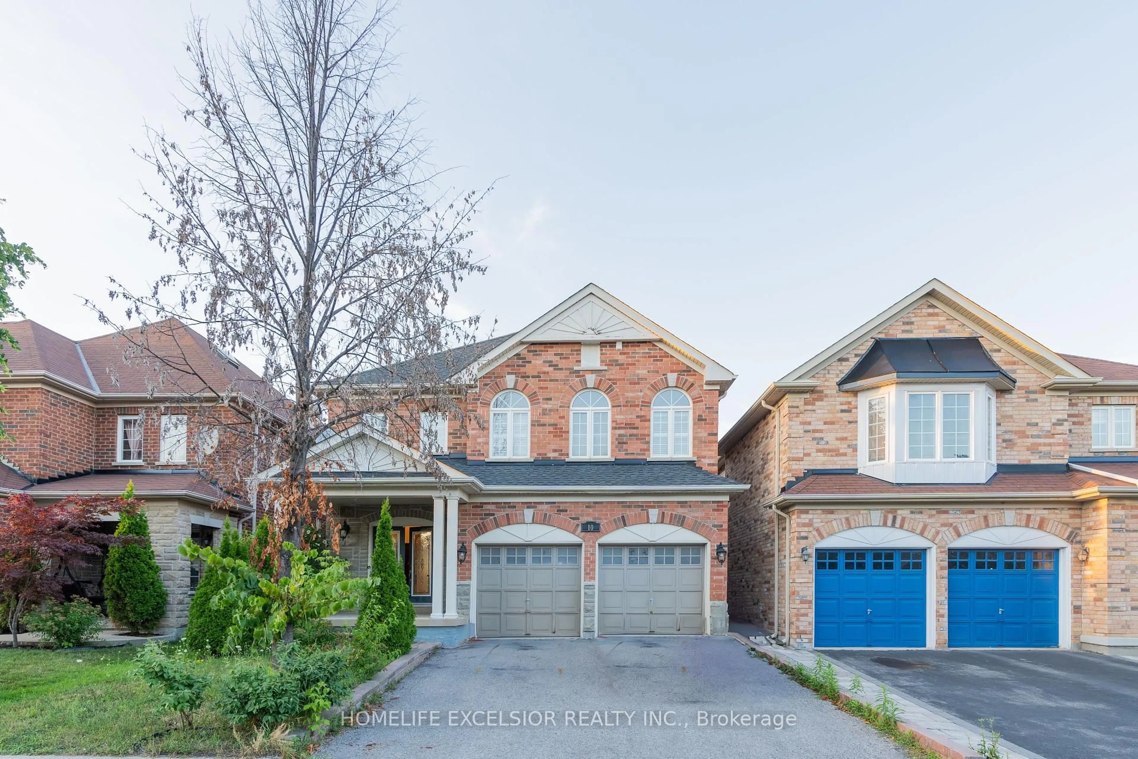 Home with brick exterior material, street for 10 Kentview Cres, Markham Ontario L6B 0E2