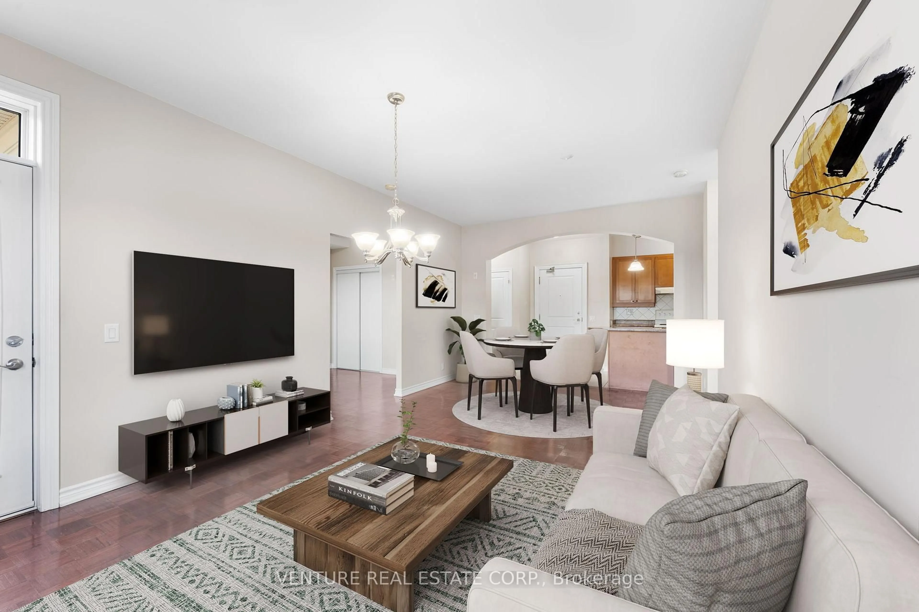 Living room with furniture, unknown for 9519 Keele St #302, Vaughan Ontario L6A 4A2