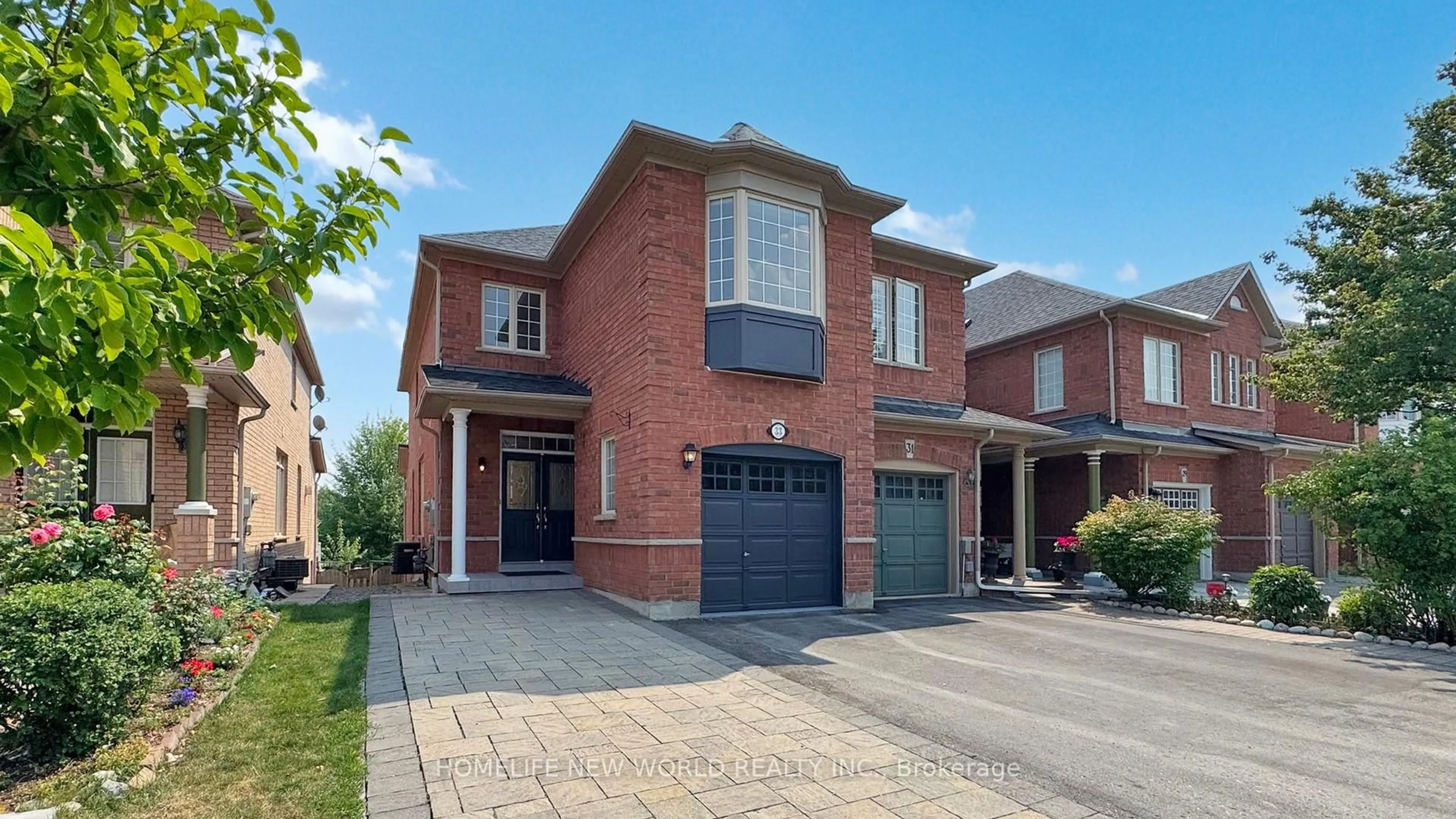 Home with brick exterior material, street for 33 Coco Ave, Richmond Hill Ontario L4S 2R6