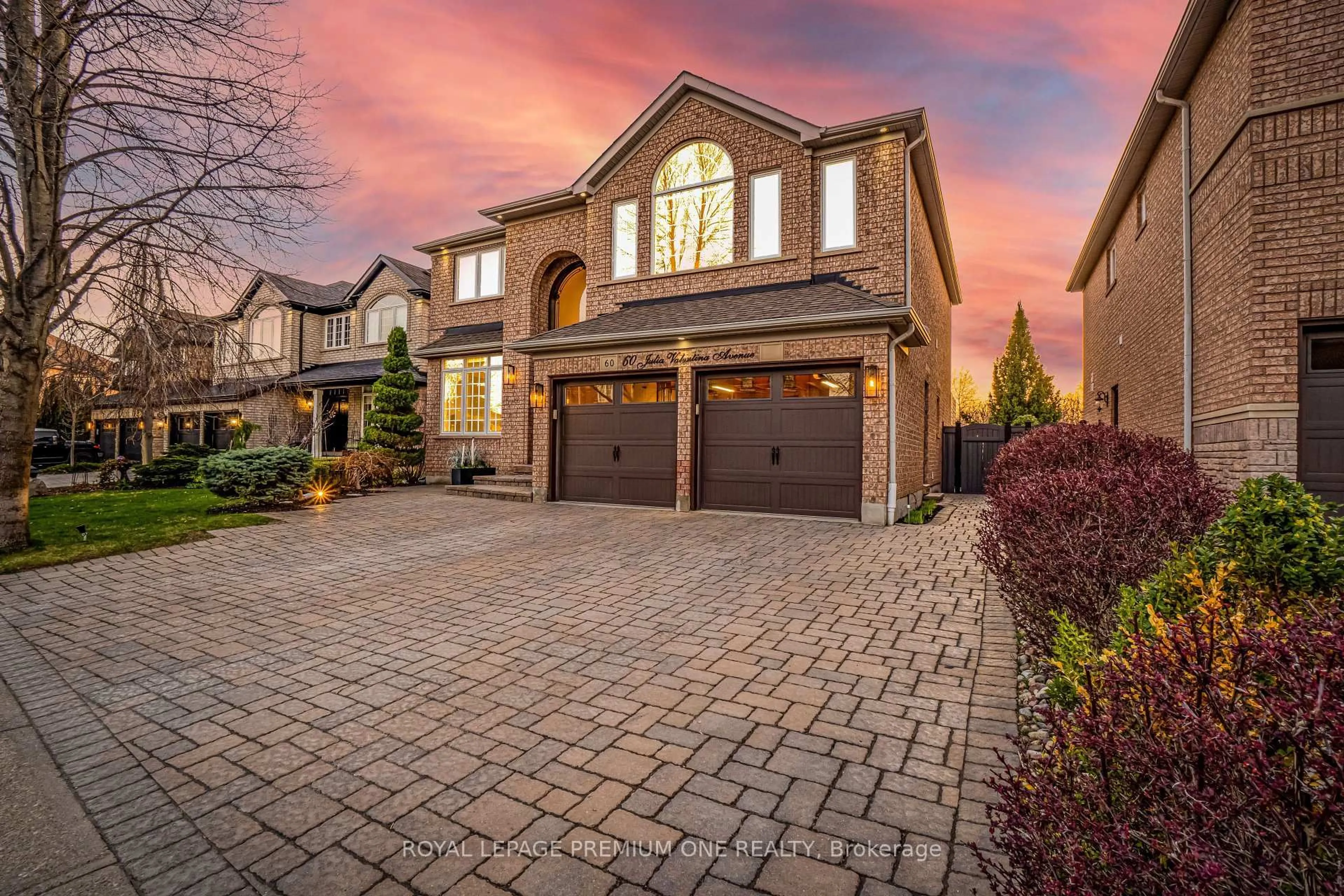 Home with brick exterior material, street for 60 JULIA VALENTINA Ave, Vaughan Ontario L4H 1Y9