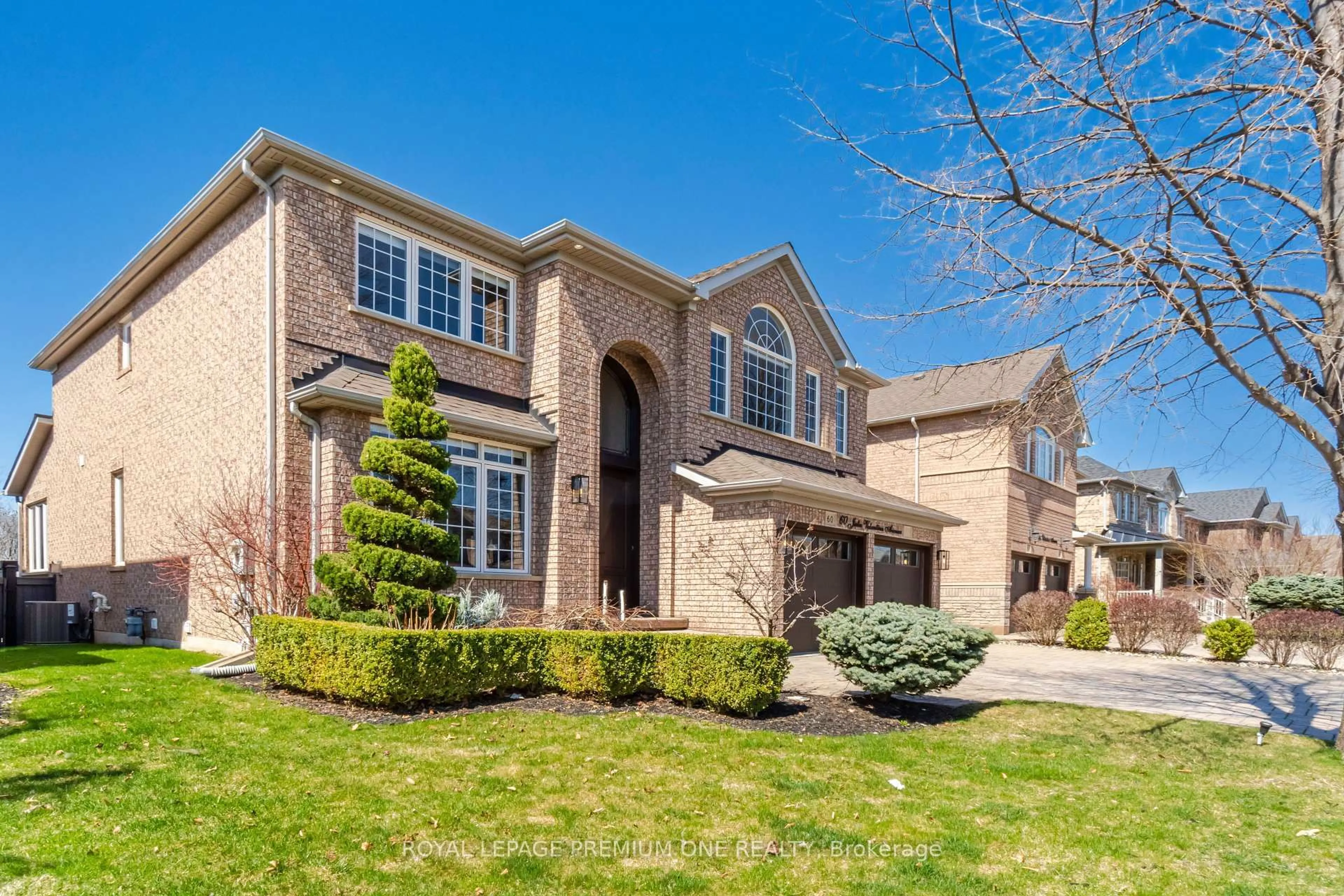 Home with brick exterior material, street for 60 JULIA VALENTINA Ave, Vaughan Ontario L4H 1Y9