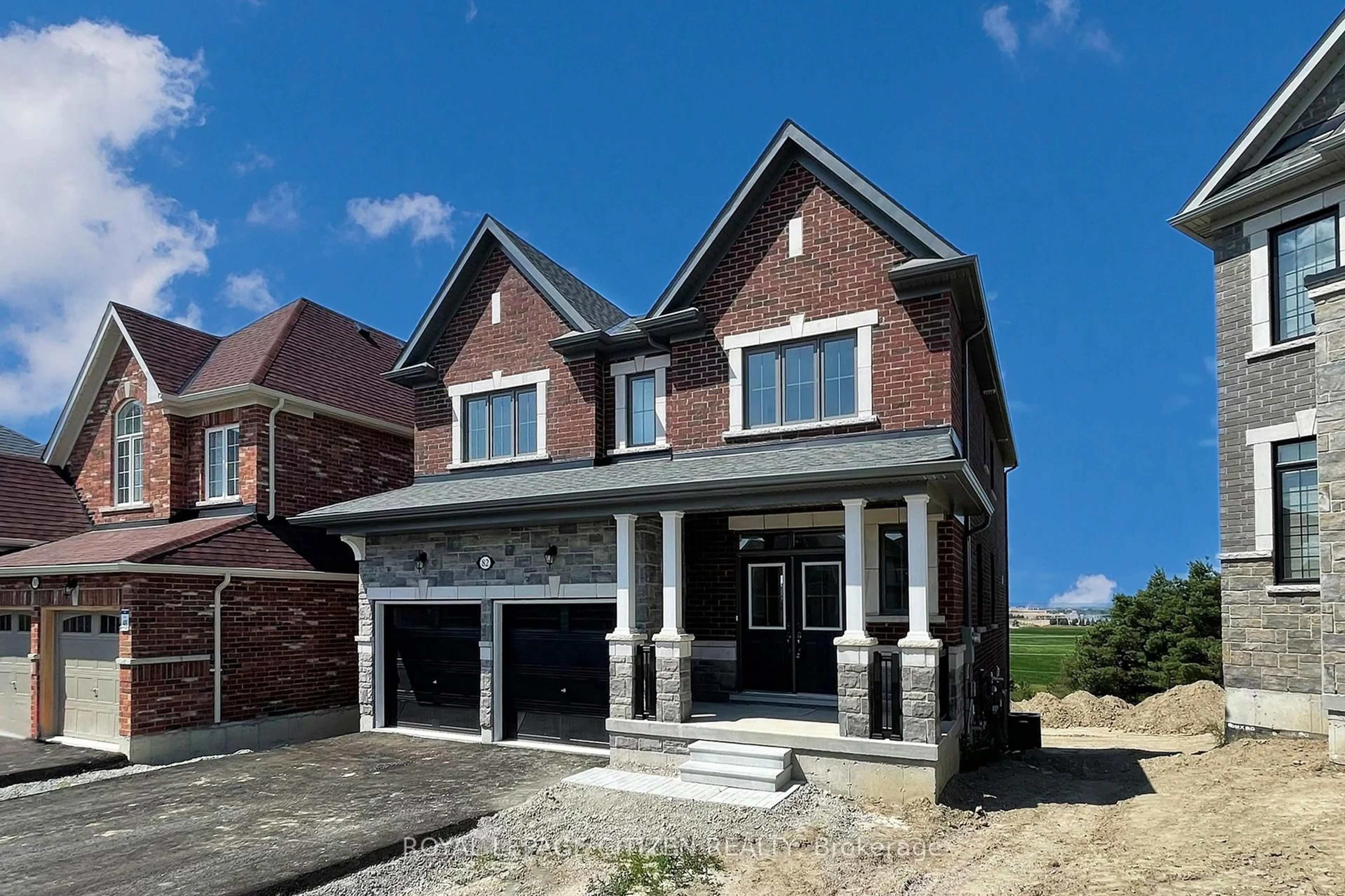 Home with brick exterior material, street for 82 Lawrence D. Pridham Ave, New Tecumseth Ontario L9R 0X1