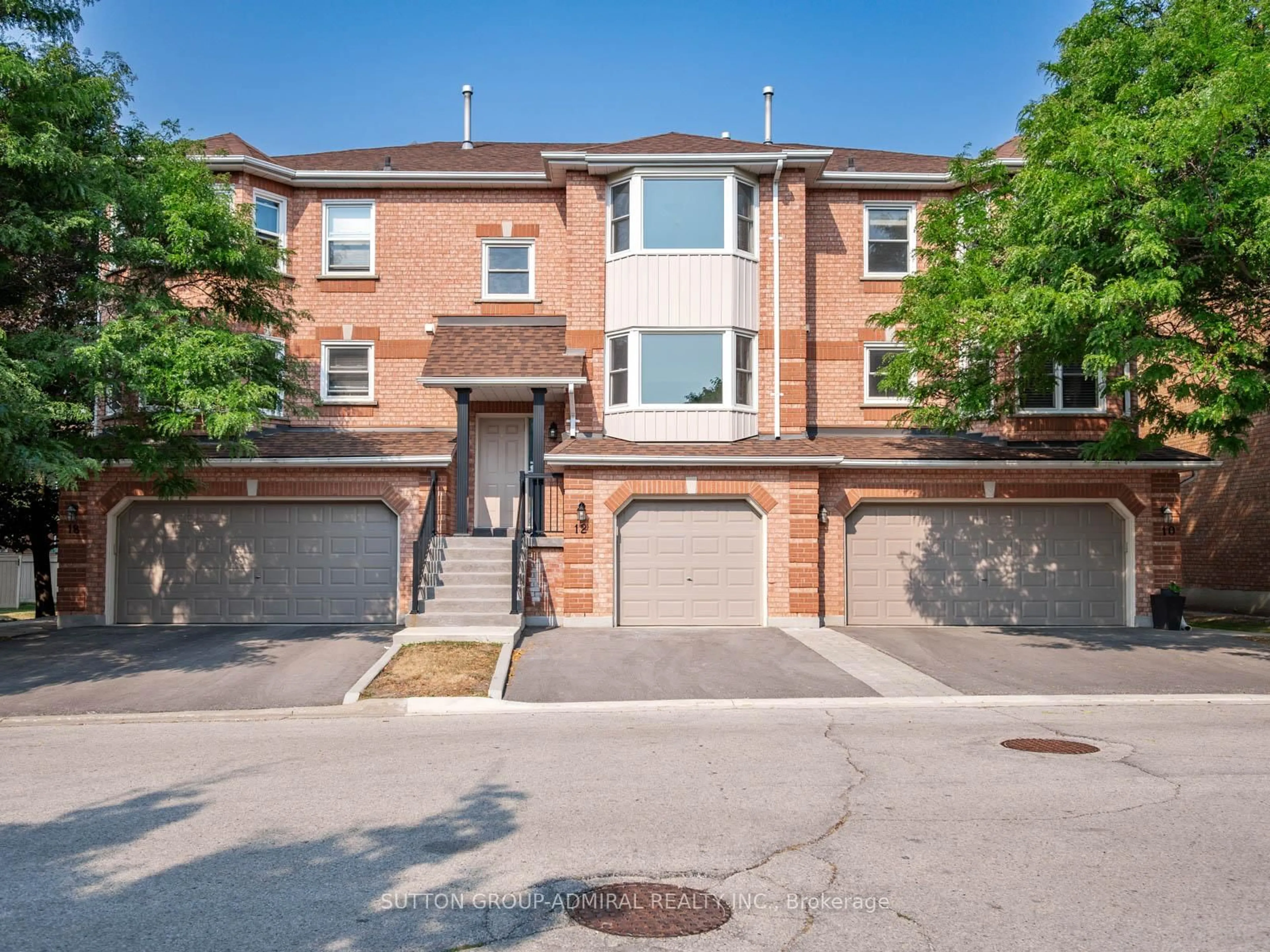 Home with brick exterior material, street for 12 Tova Pl, Vaughan Ontario L4J 8C4