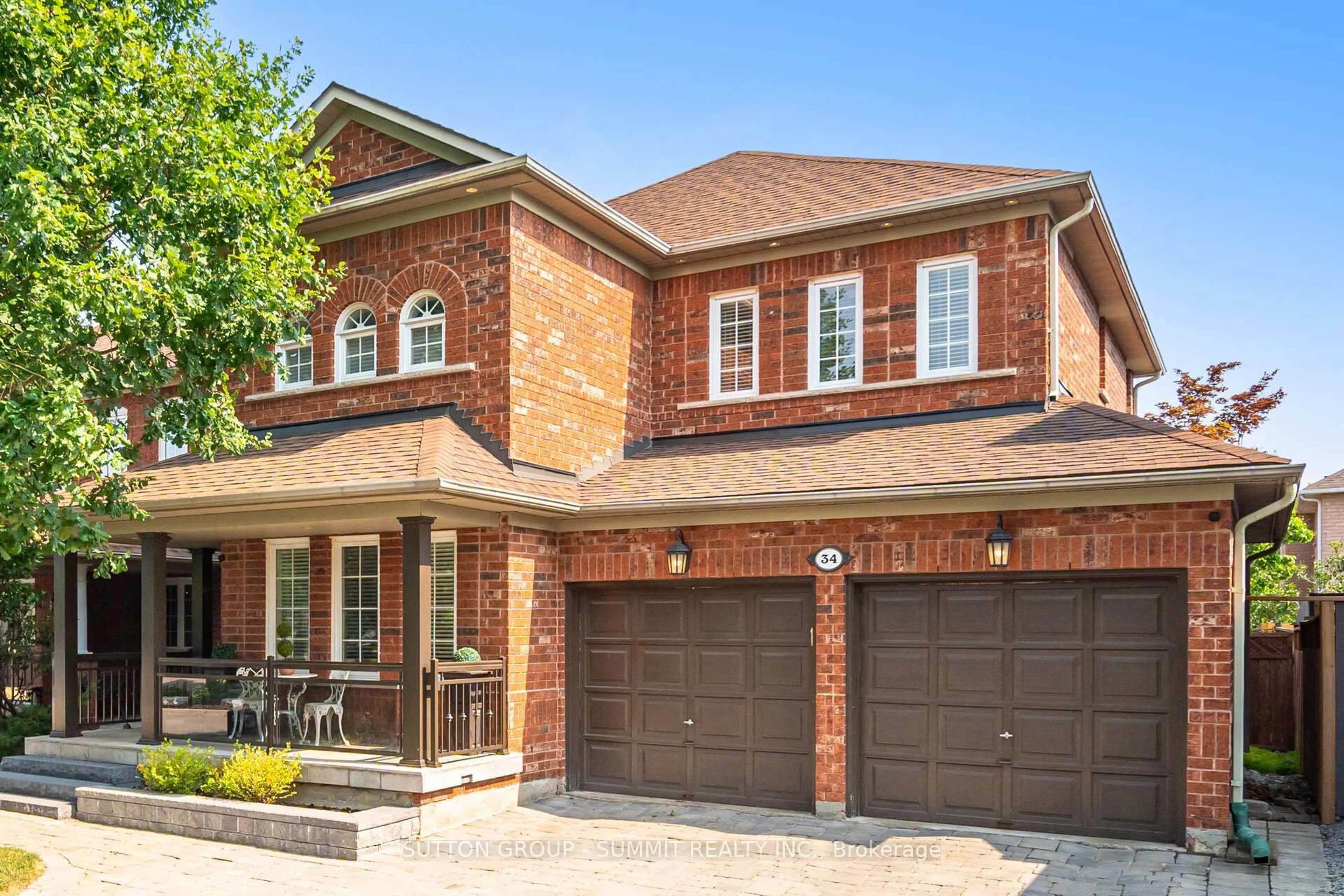 Home with brick exterior material, street for 34 Ventana Way, Vaughan Ontario L4H 1S2