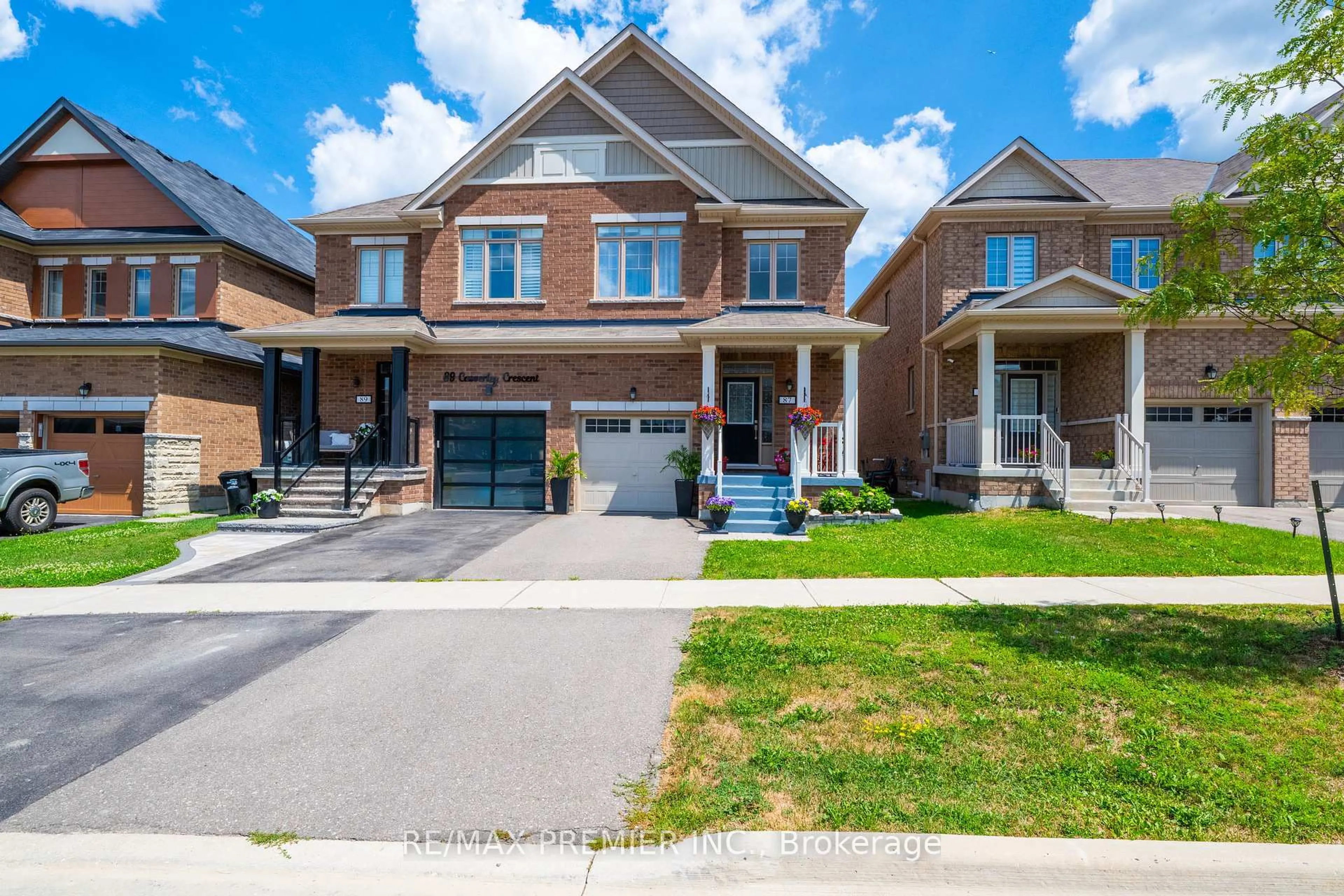 Home with brick exterior material, street for 87 Casserley Cres, New Tecumseth Ontario L0G 1W0